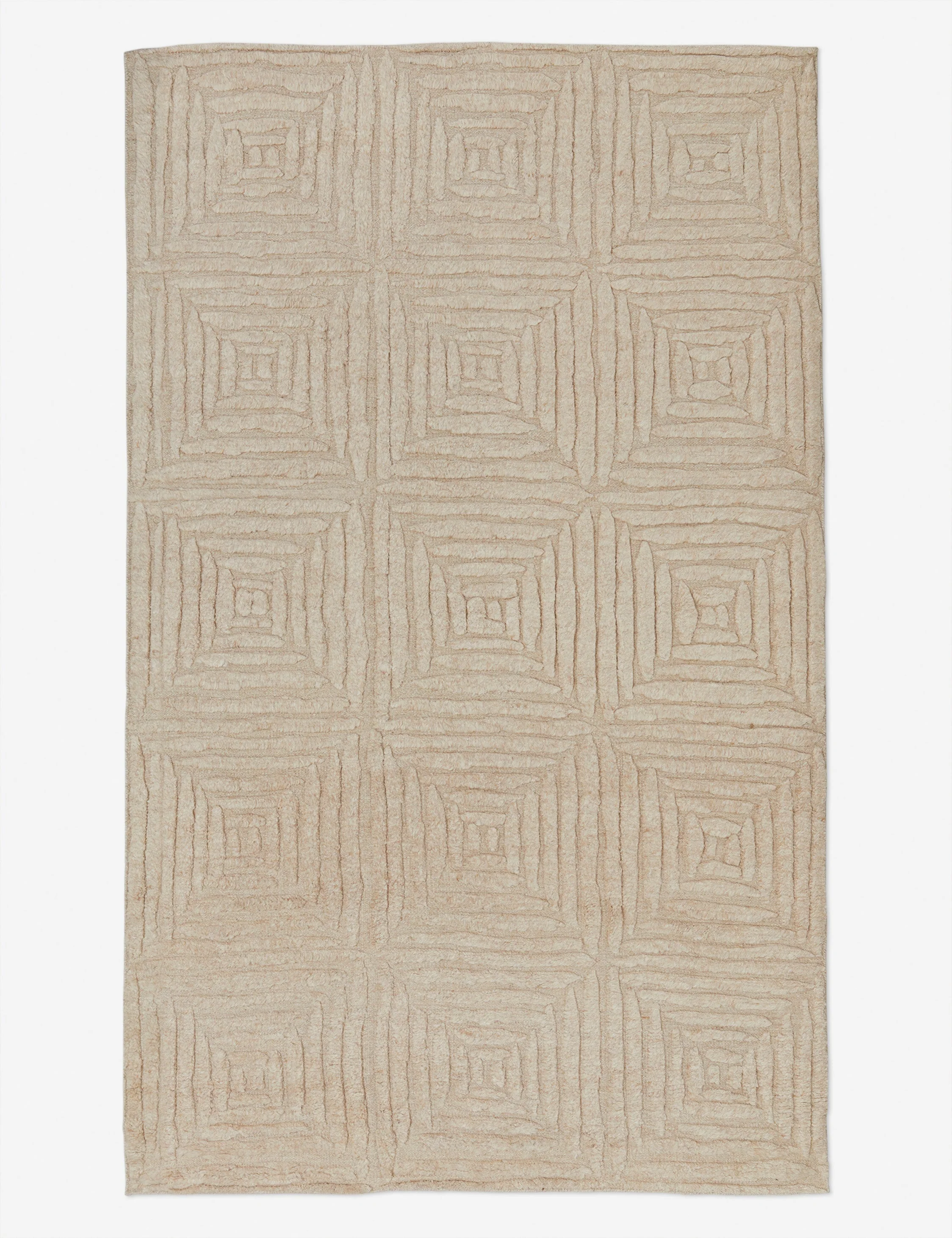 Metz Hand-Knotted Wool Rug Swatch - Image 7