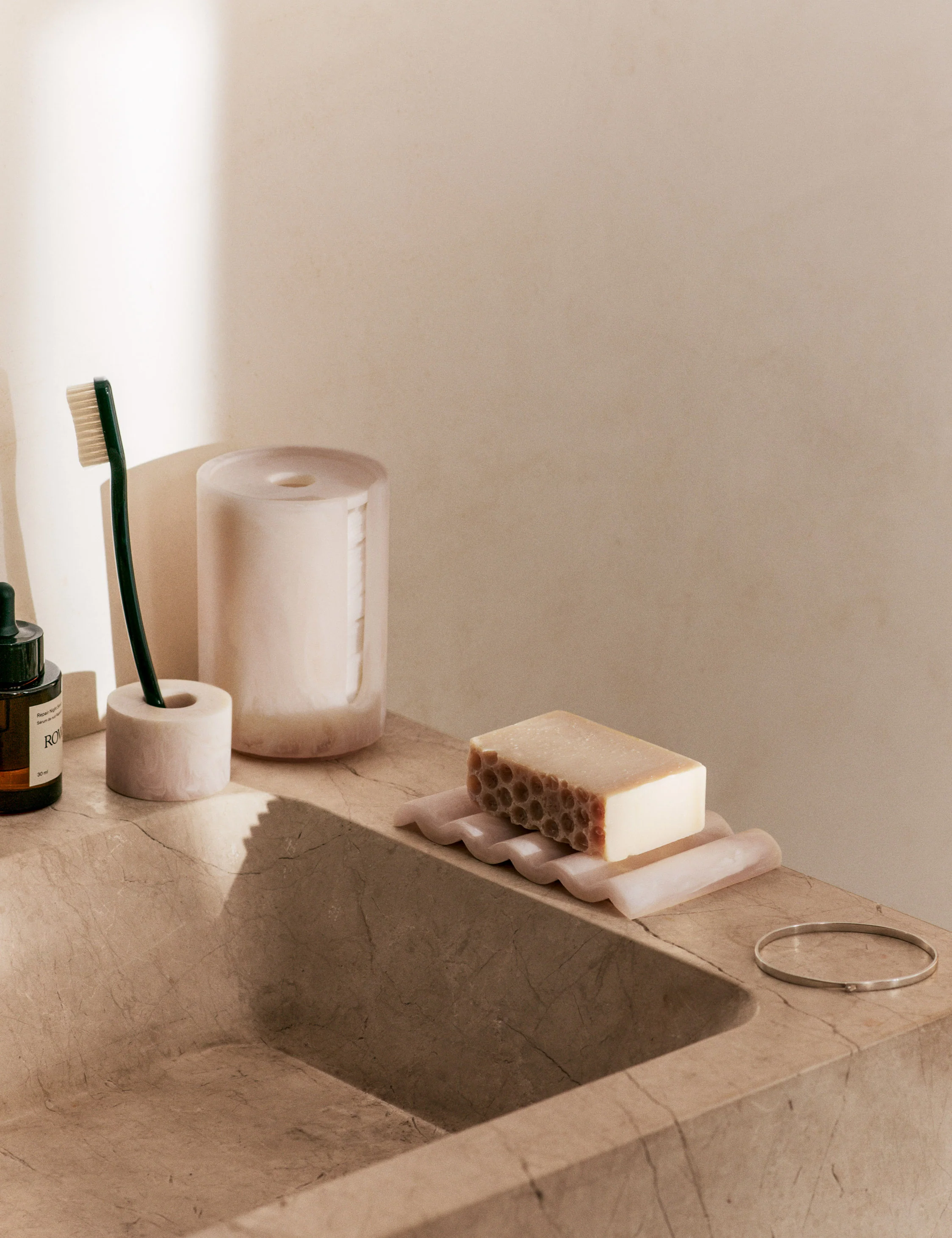 Mist Bath Accessories by Ferm Living