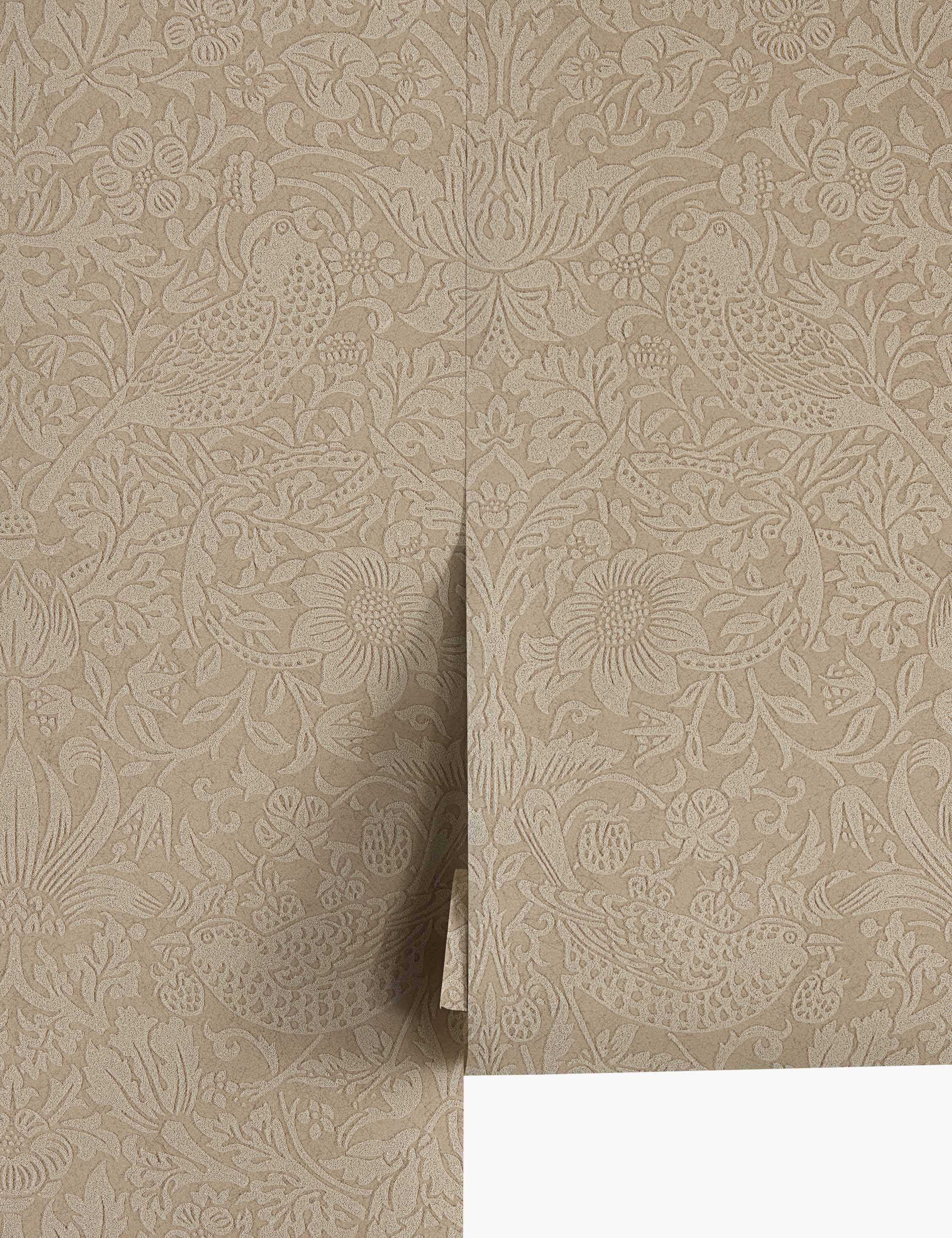 Pure Strawberry Thief Wallpaper by Morris & Co. - Image 3