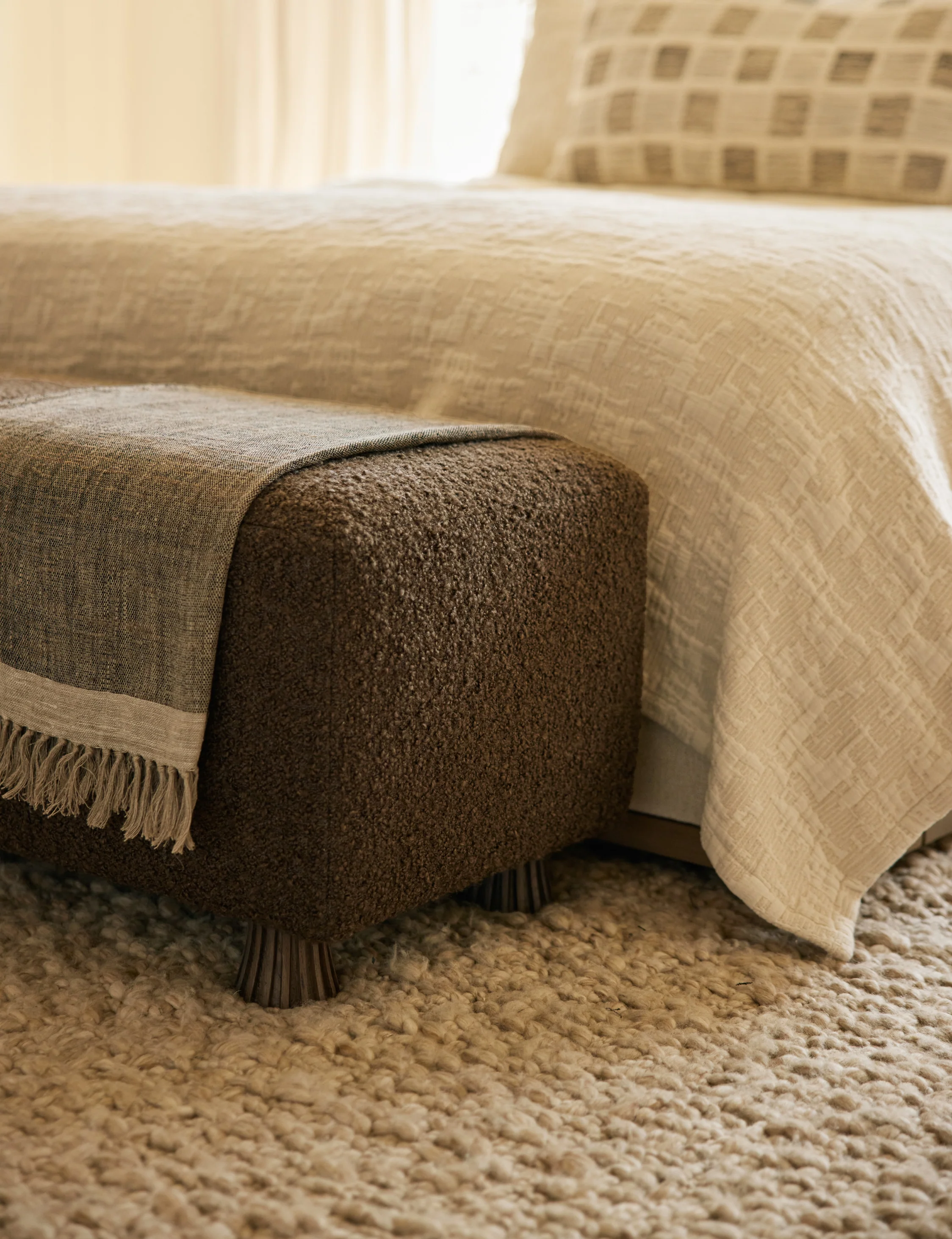Muro Cotton Coverlet by DISC Interiors - Image 4