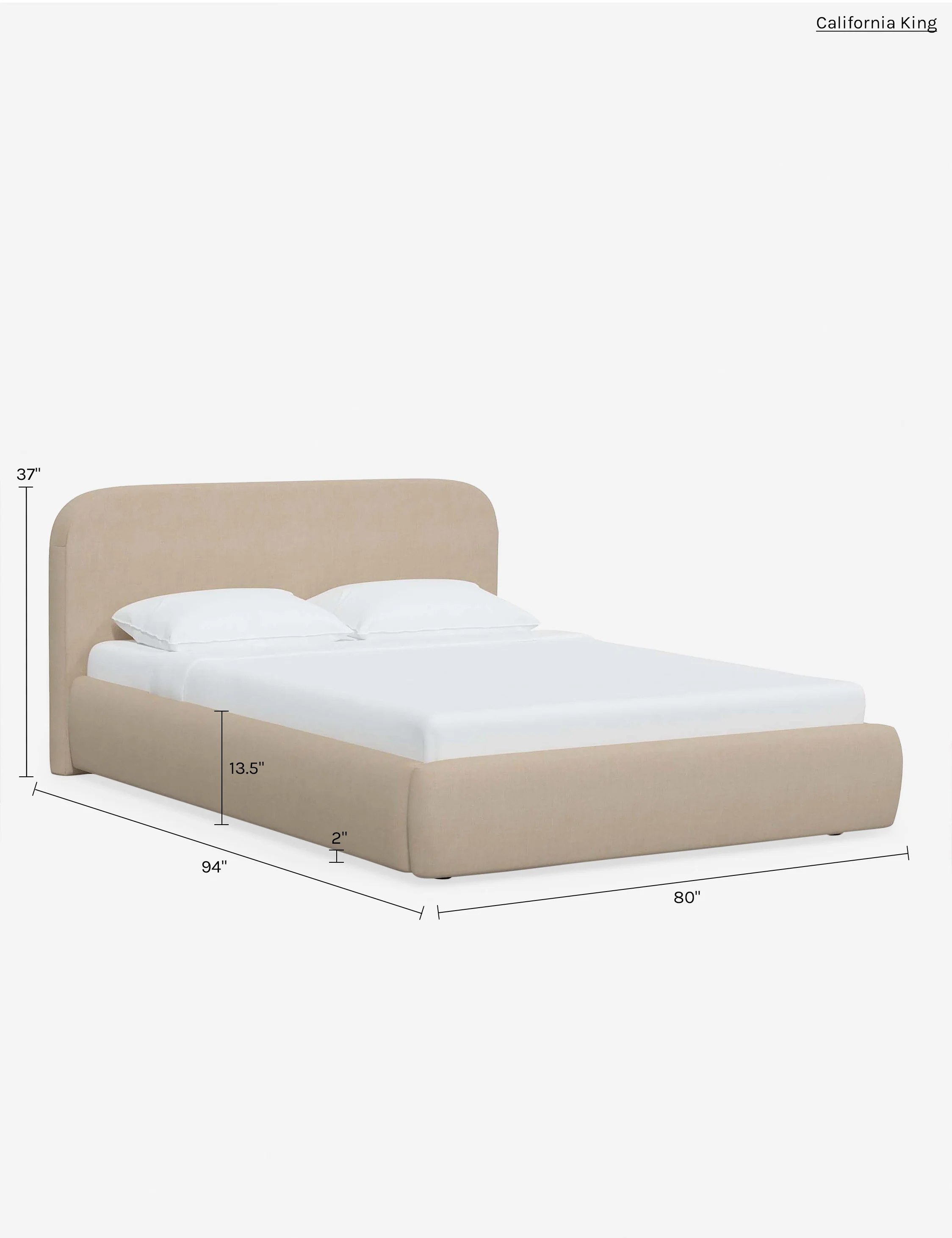 Nabiha Platform Bed - Image 195