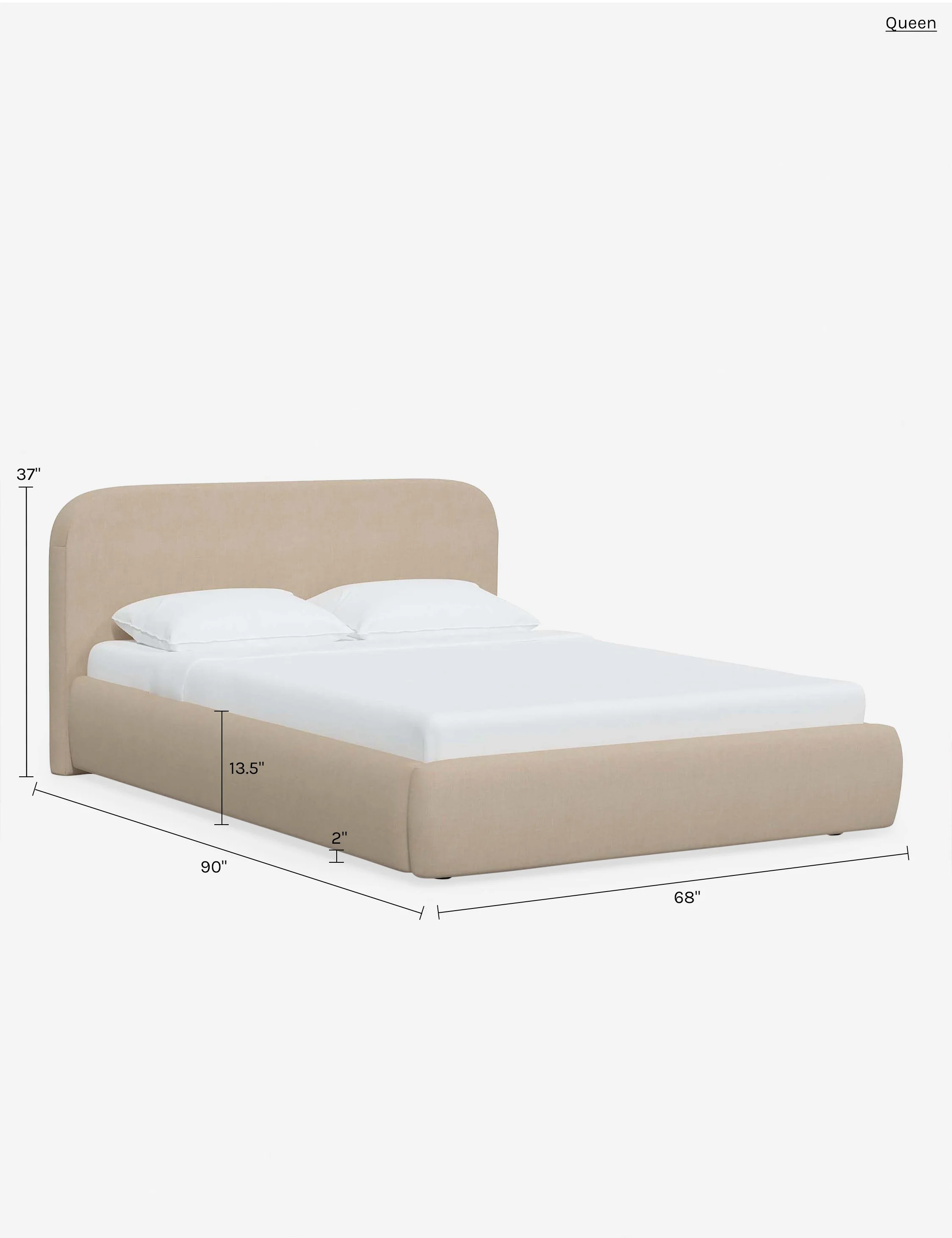 Nabiha Platform Bed - Image 198