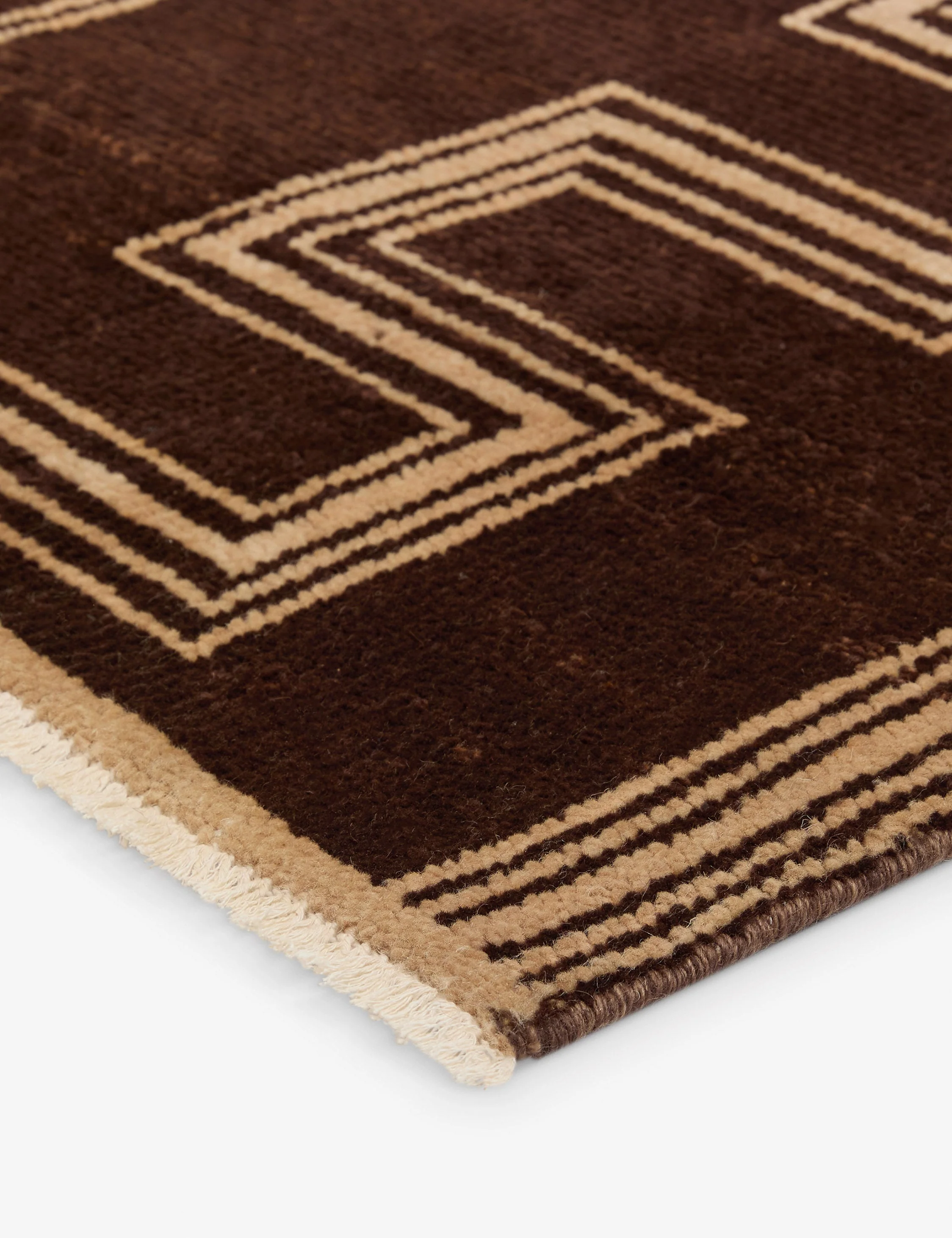 Naman Hand-Knotted Wool Rug Swatch