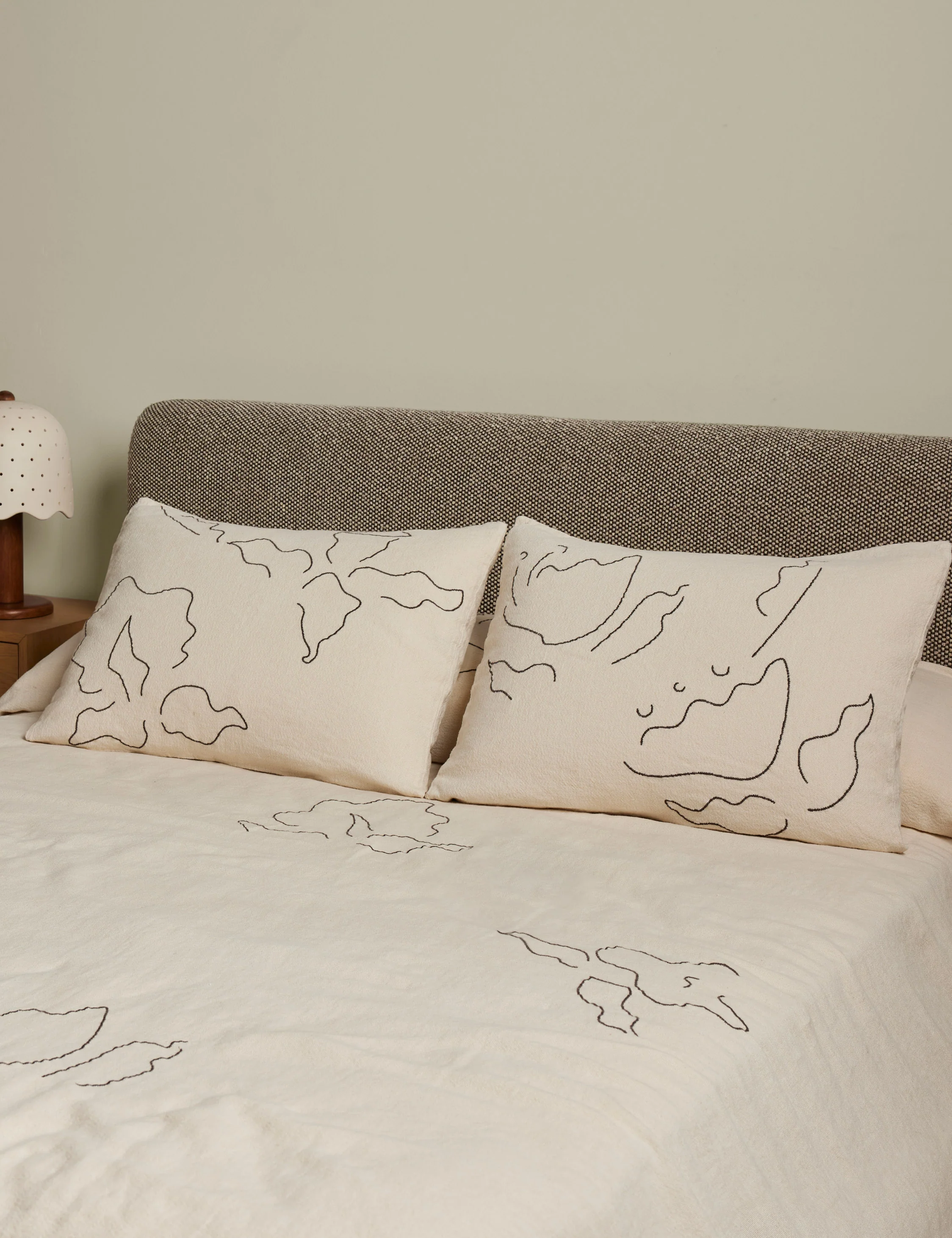 Narsi Linen Cotton Sham (Set of 2) by Sarah Sherman Samuel