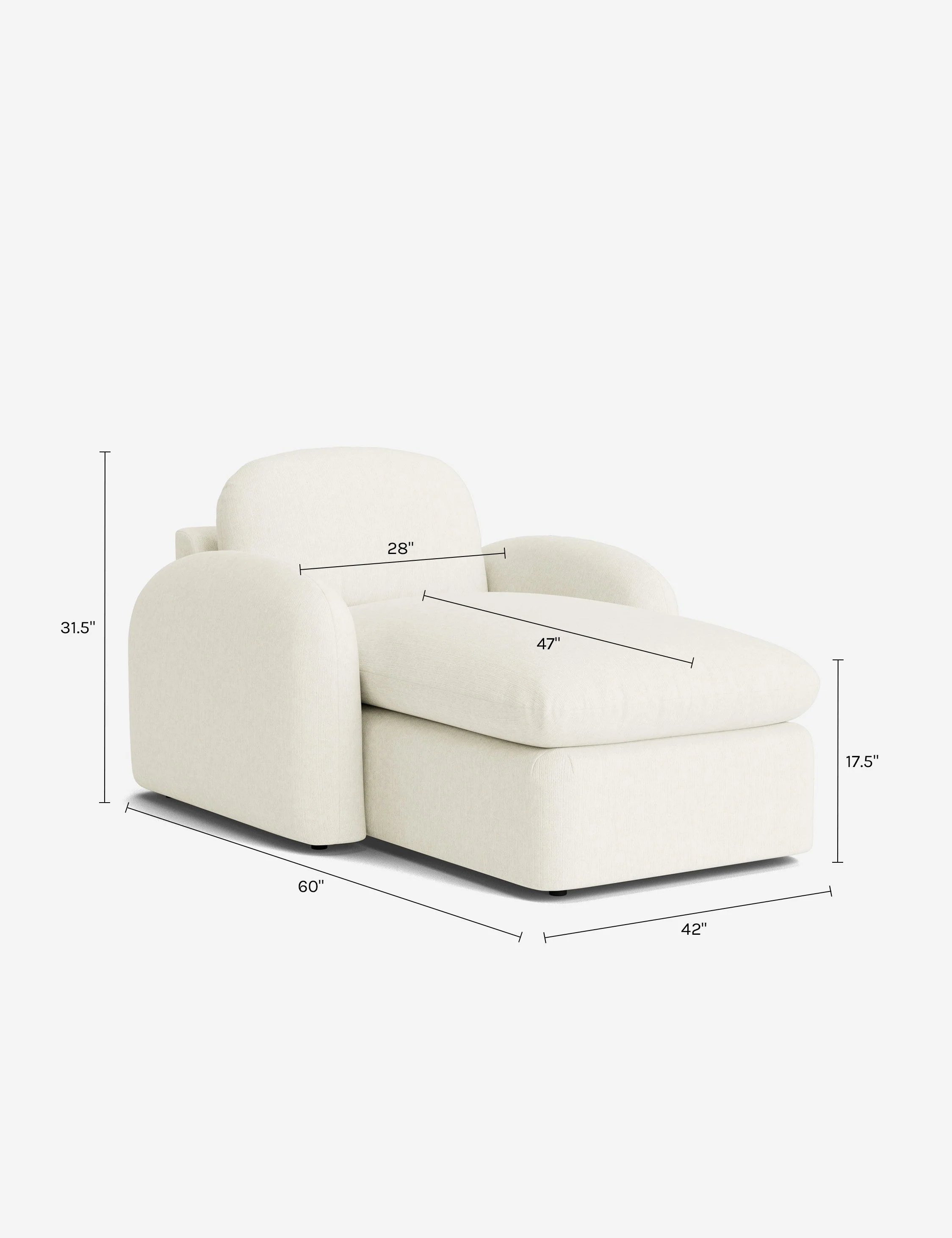 Neve Chaise by Aimee Song - Image 218