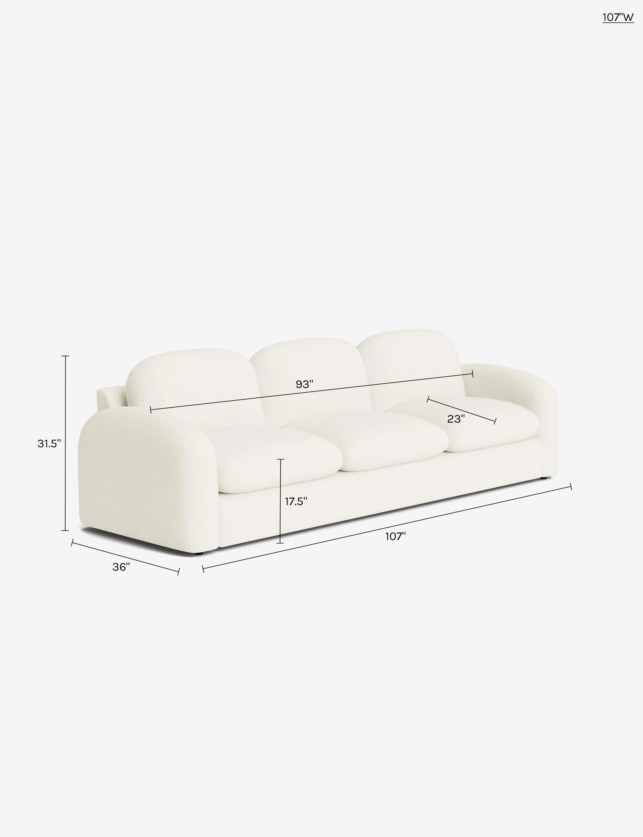 Neve Sofa by Aimee Song - Image 244
