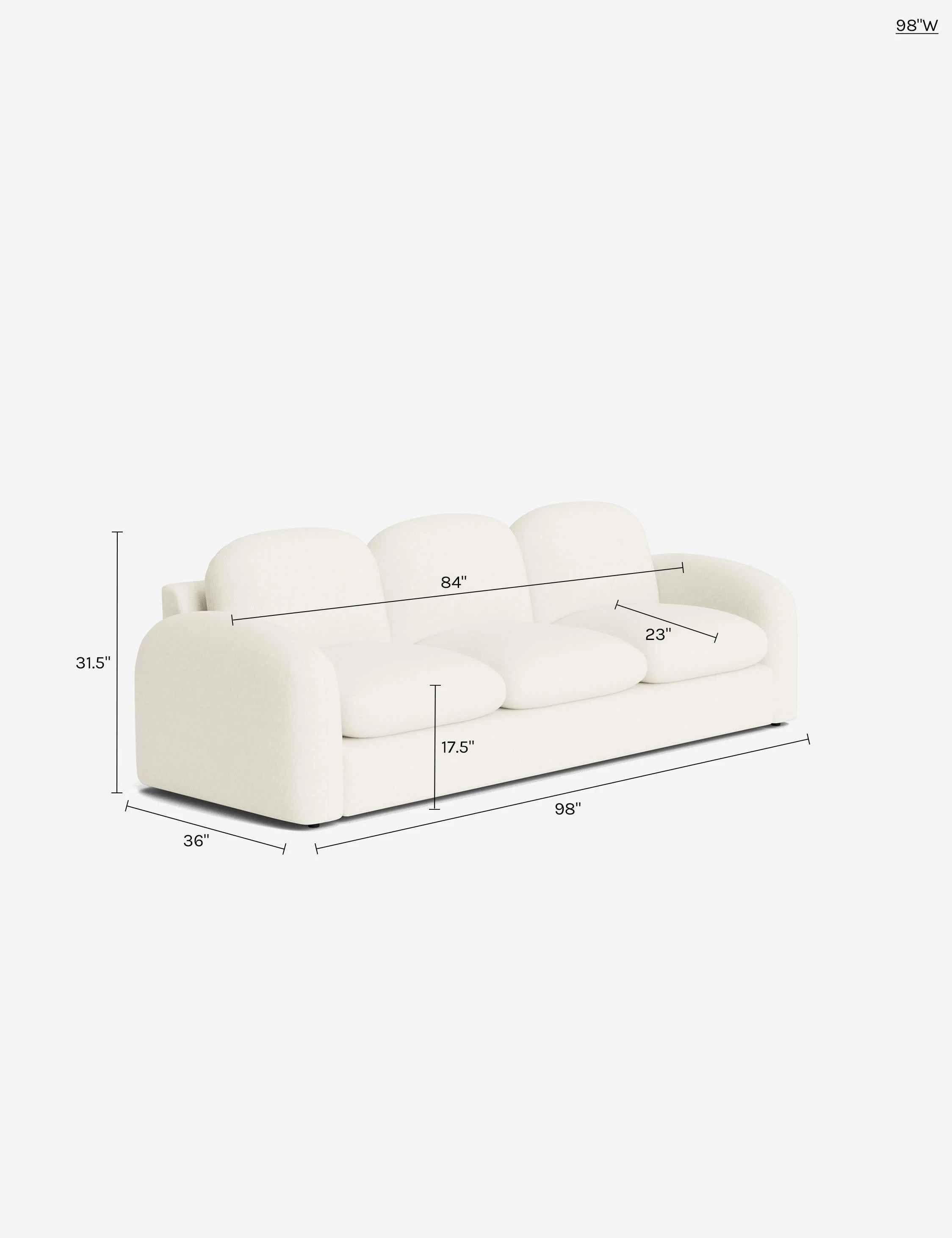 Neve Sofa by Aimee Song - Image 246