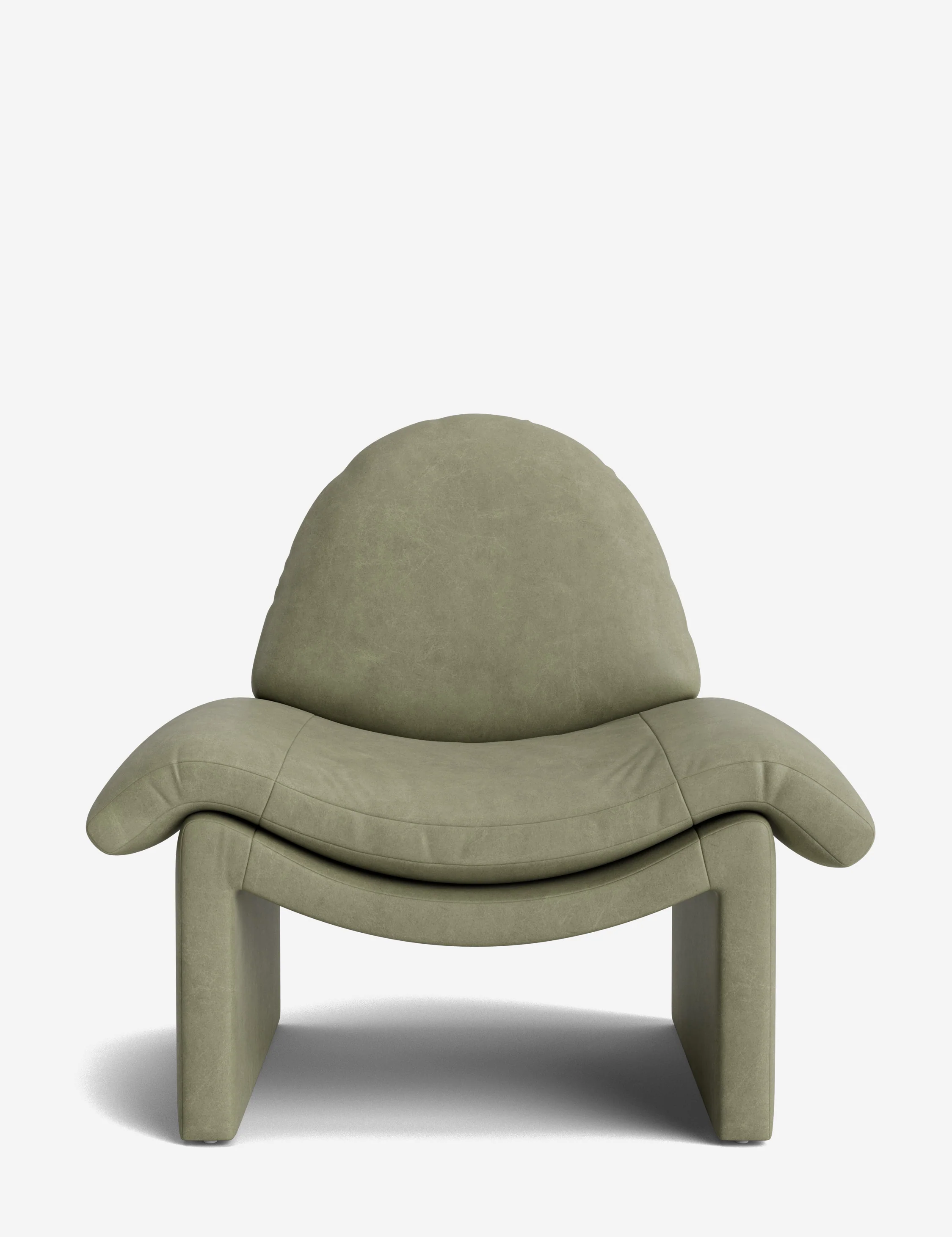 Nolina Leather Accent Chair by Carly Cushnie - Image 3