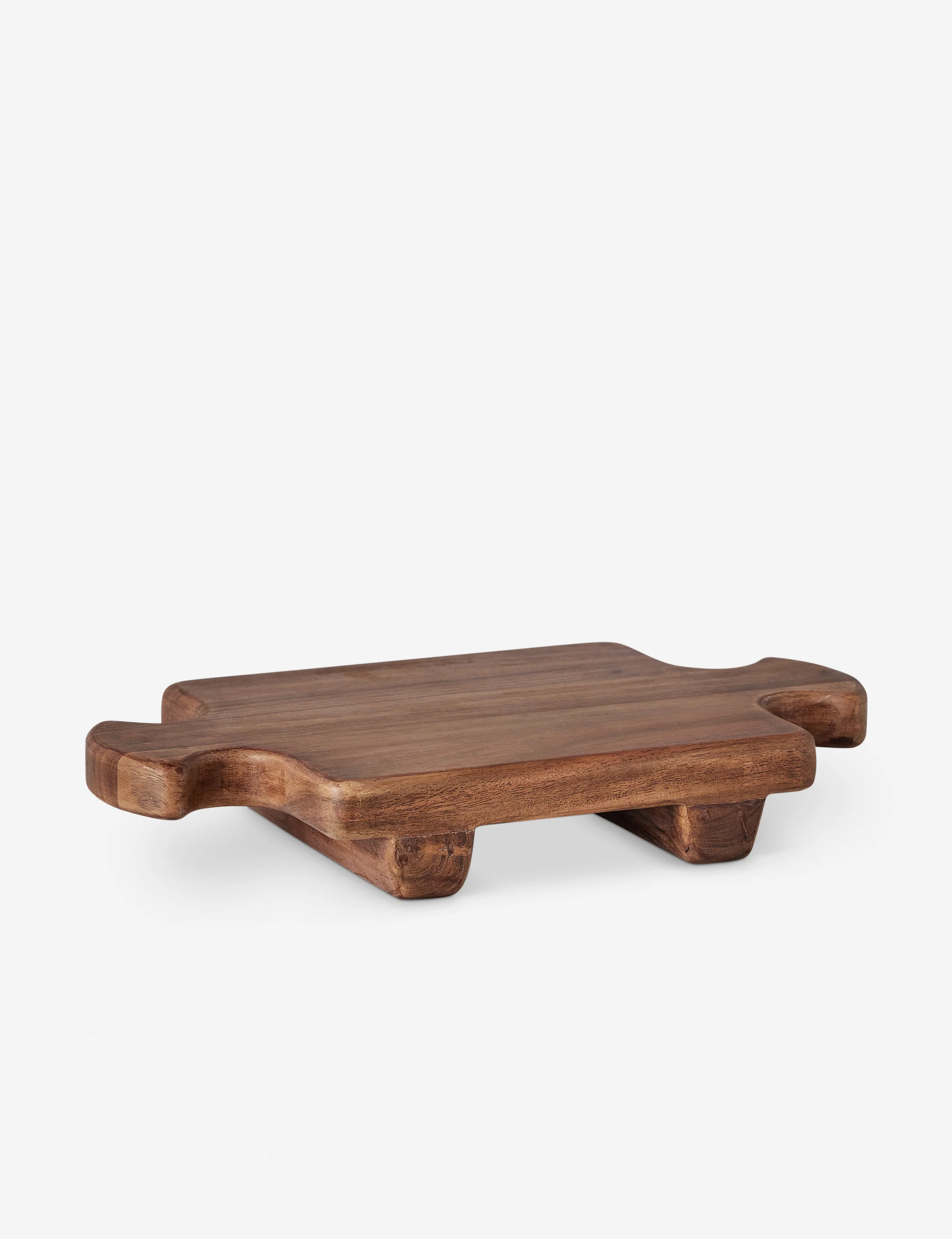 Normandy Wood Riser Footed Tray by etúHOME - Image 2