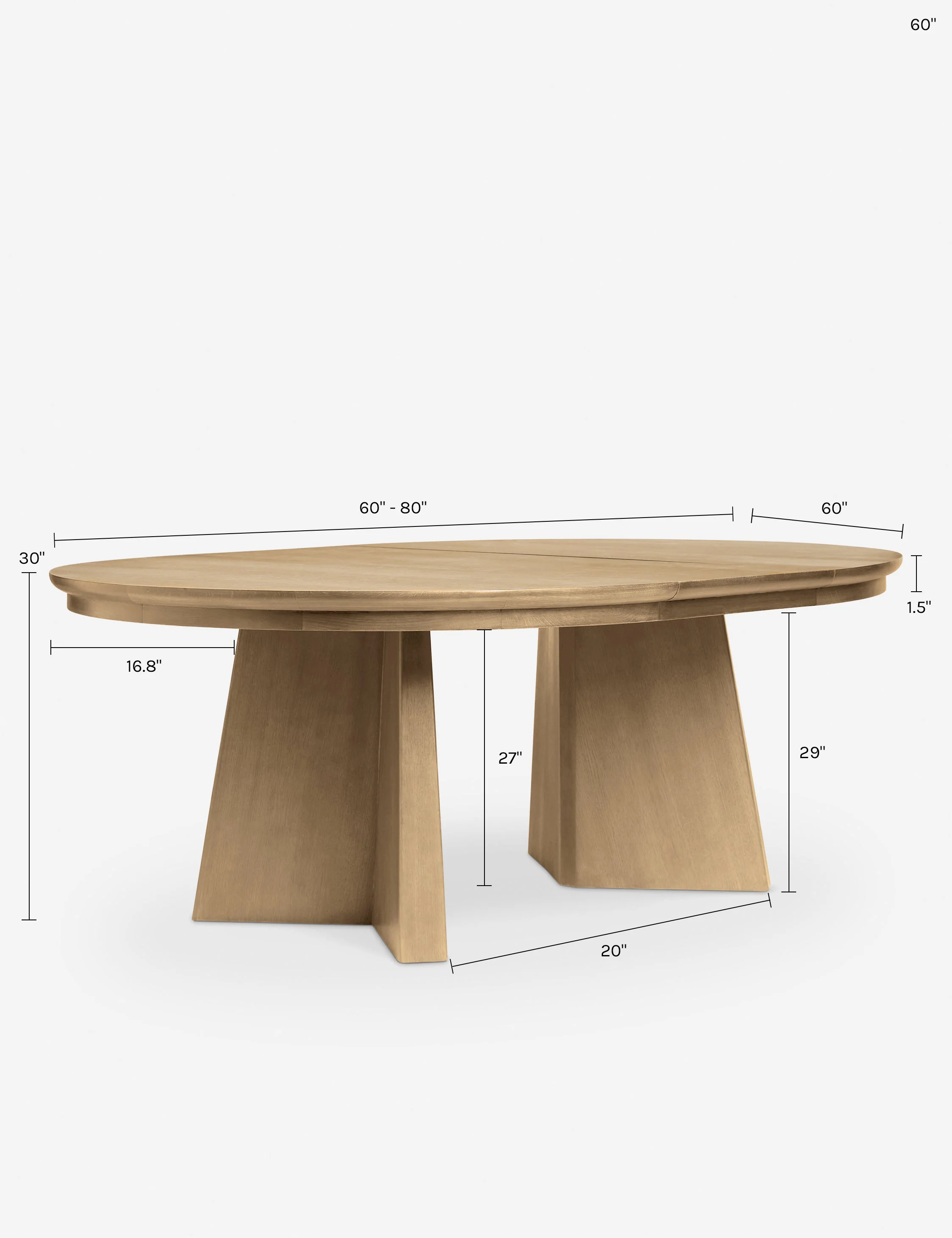 Nycola Extendable Oval Dining Table - Image 33