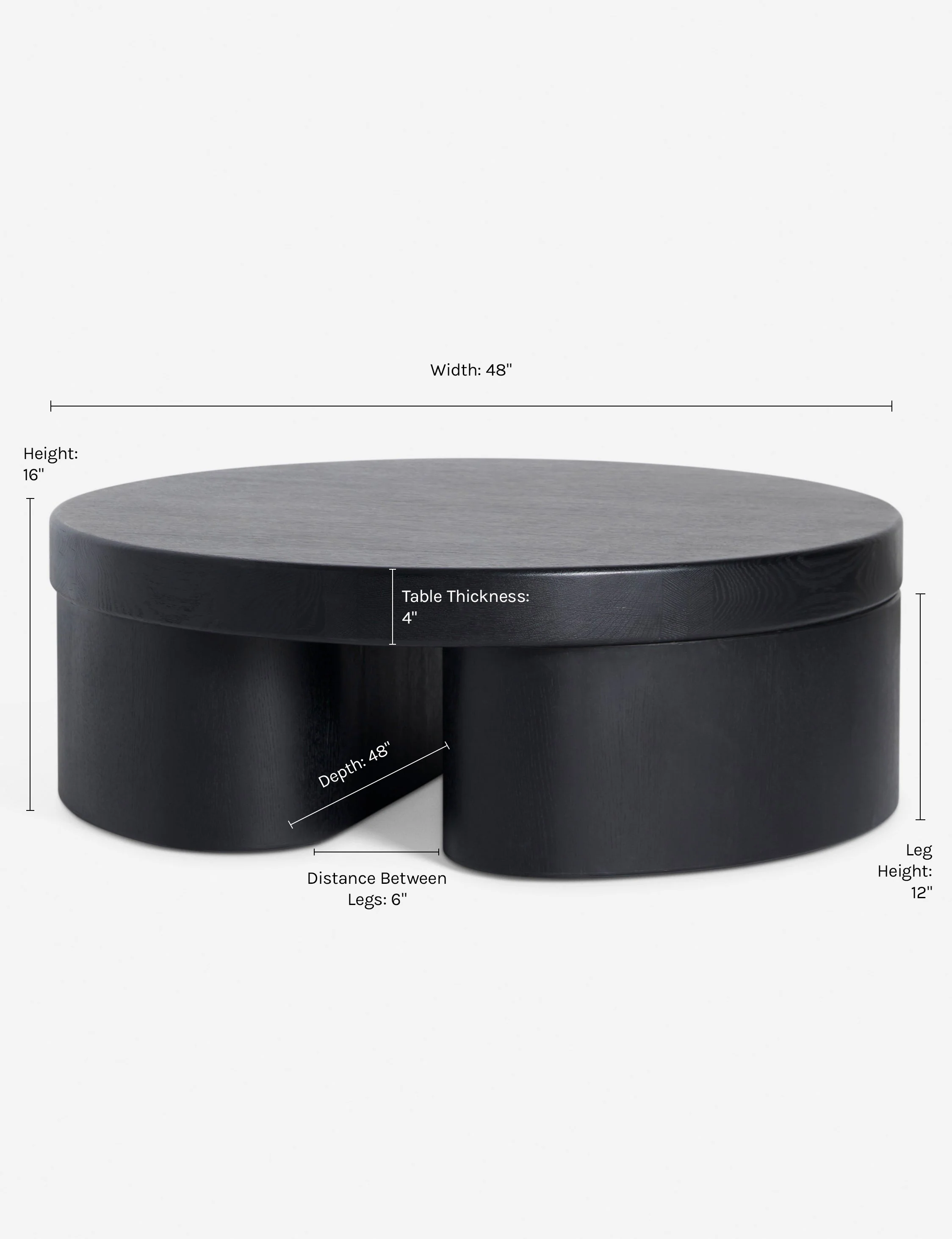 Olga Round Coffee Table - Image 8