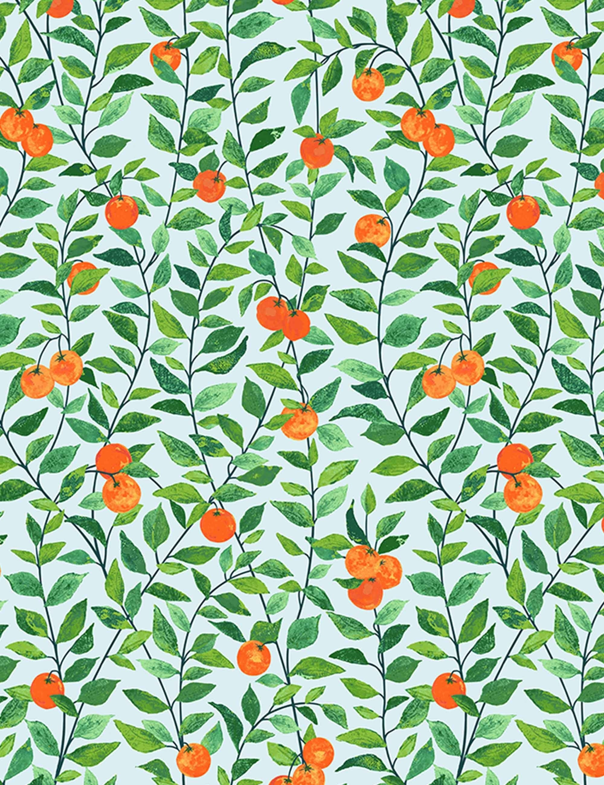 Orange Crush Peel + Stick Wallpaper - Image 4