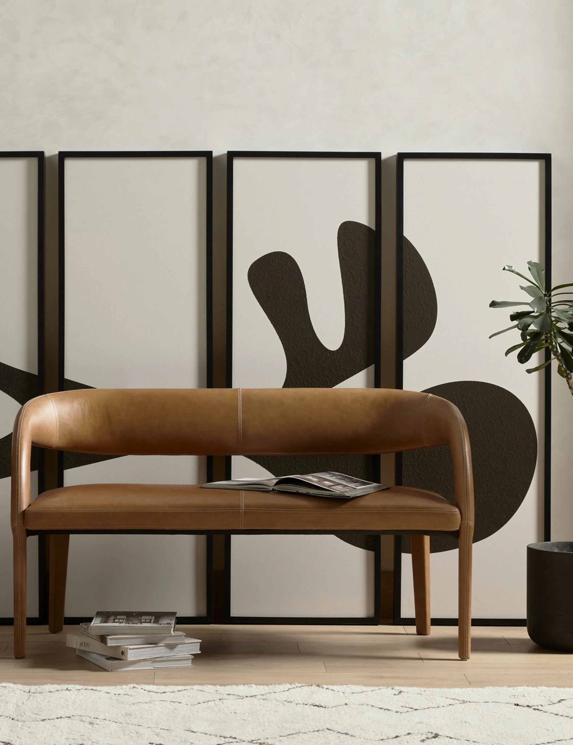 Organic Shape I Wall Art (Set of 5) by FHAS Inhouse - Image 4
