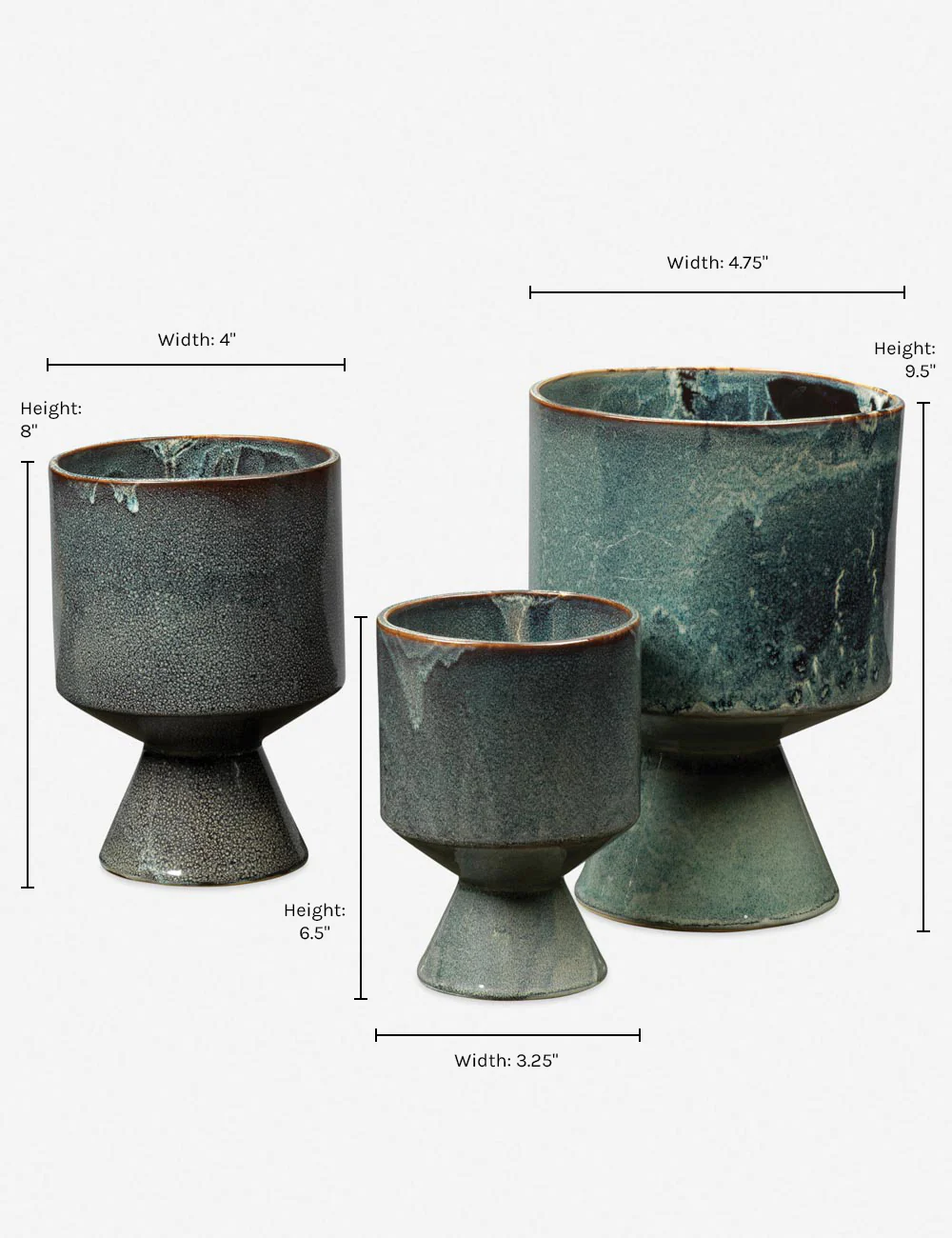 Oriahn Decorative Pots (Set of 3) - Image 5