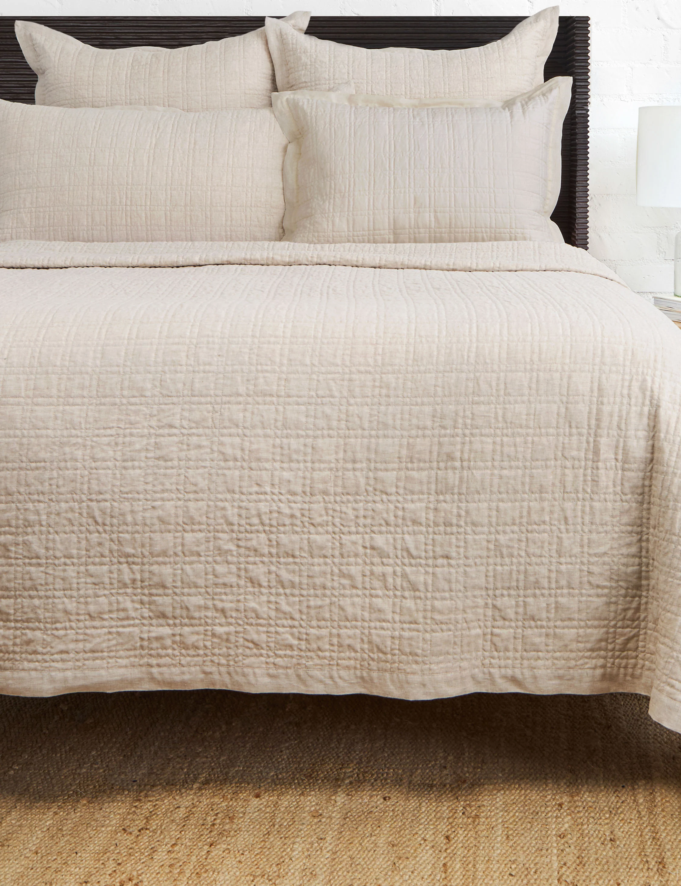 Owen Linen Cotton Coverlet by Pom Pom at Home - Image 12