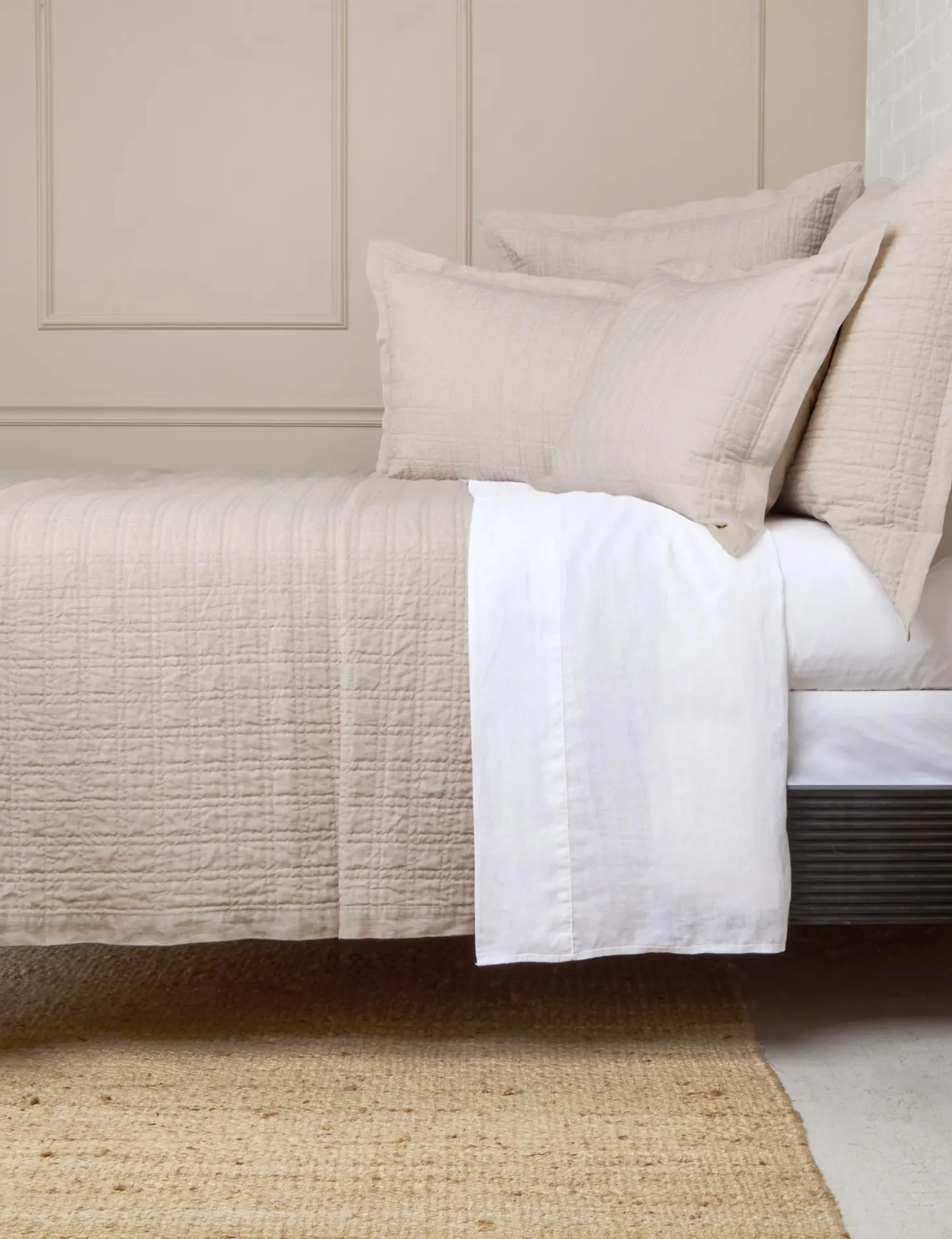 Owen Linen Cotton Coverlet by Pom Pom at Home - Image 13