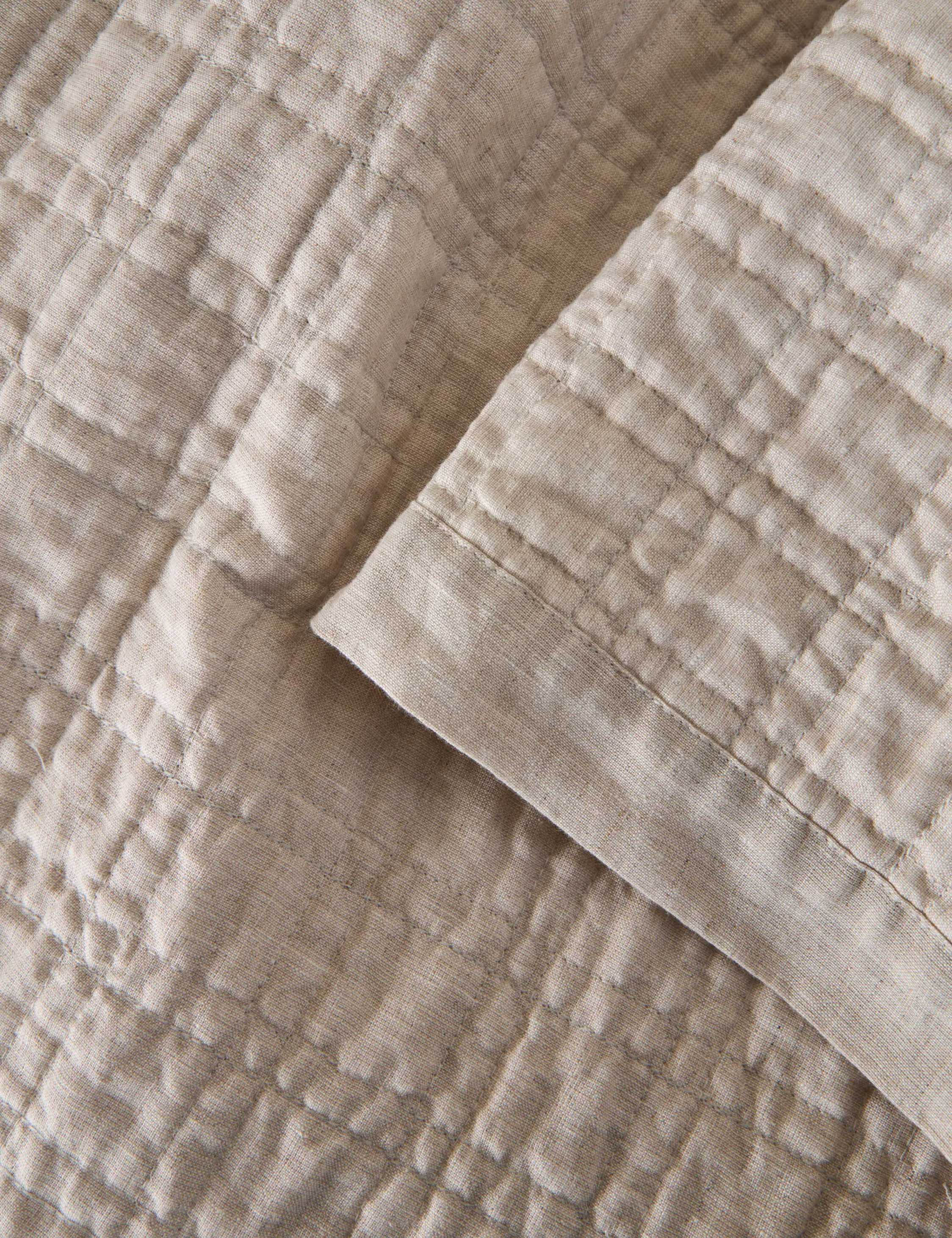 Owen Linen Cotton Coverlet by Pom Pom at Home - Image 14