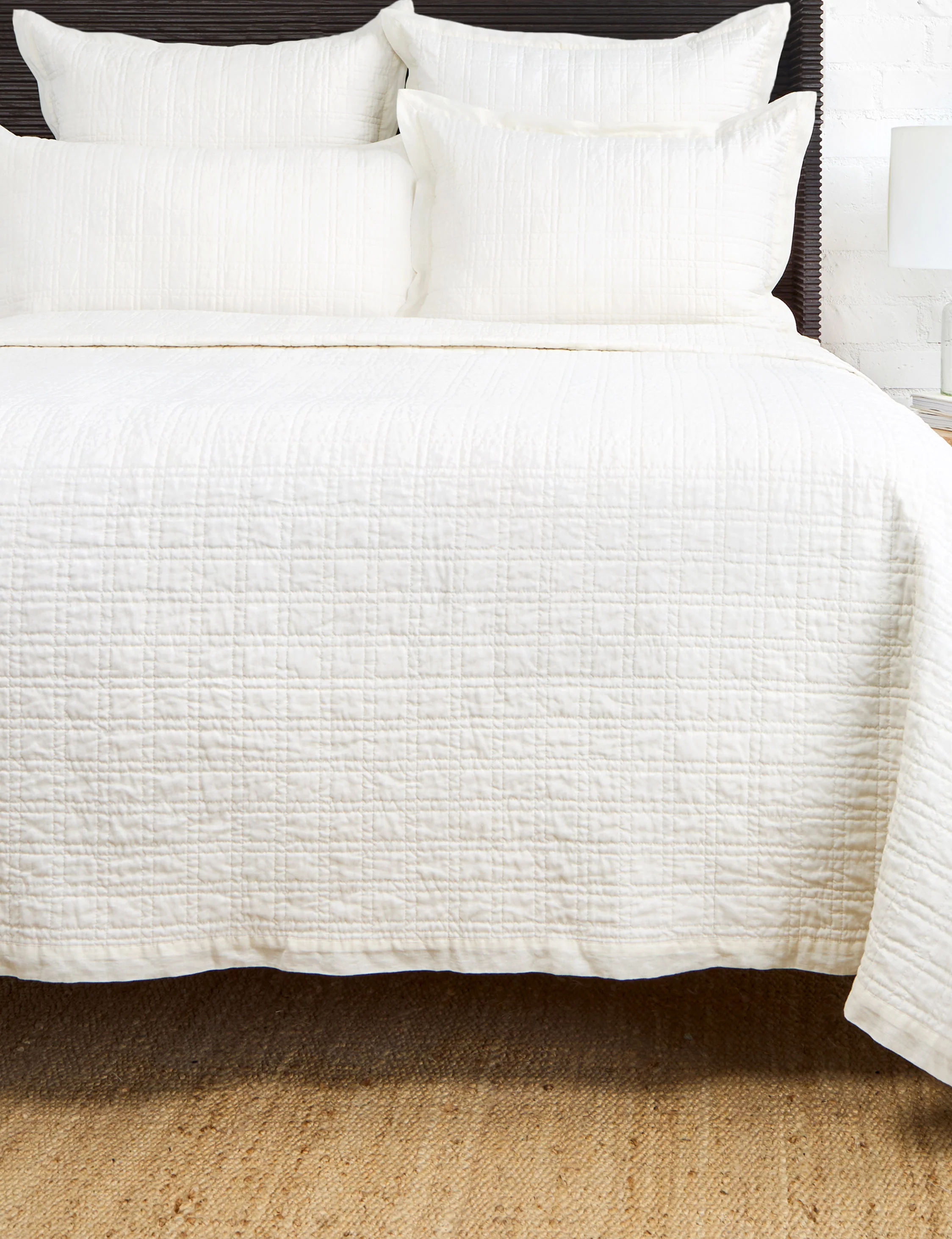 Owen Linen Cotton Coverlet by Pom Pom at Home - Image 2