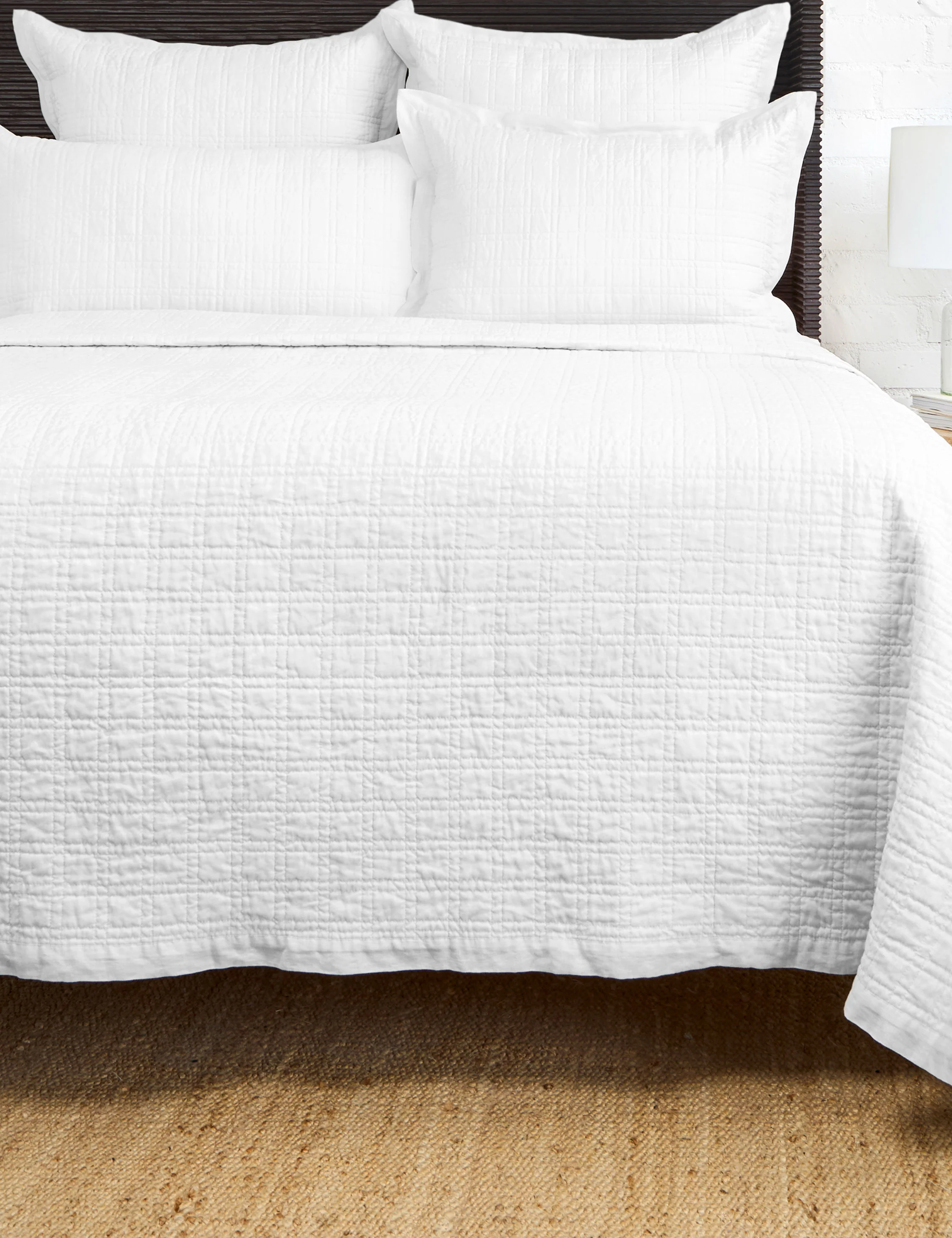 Owen Linen Cotton Coverlet by Pom Pom at Home - Image 7