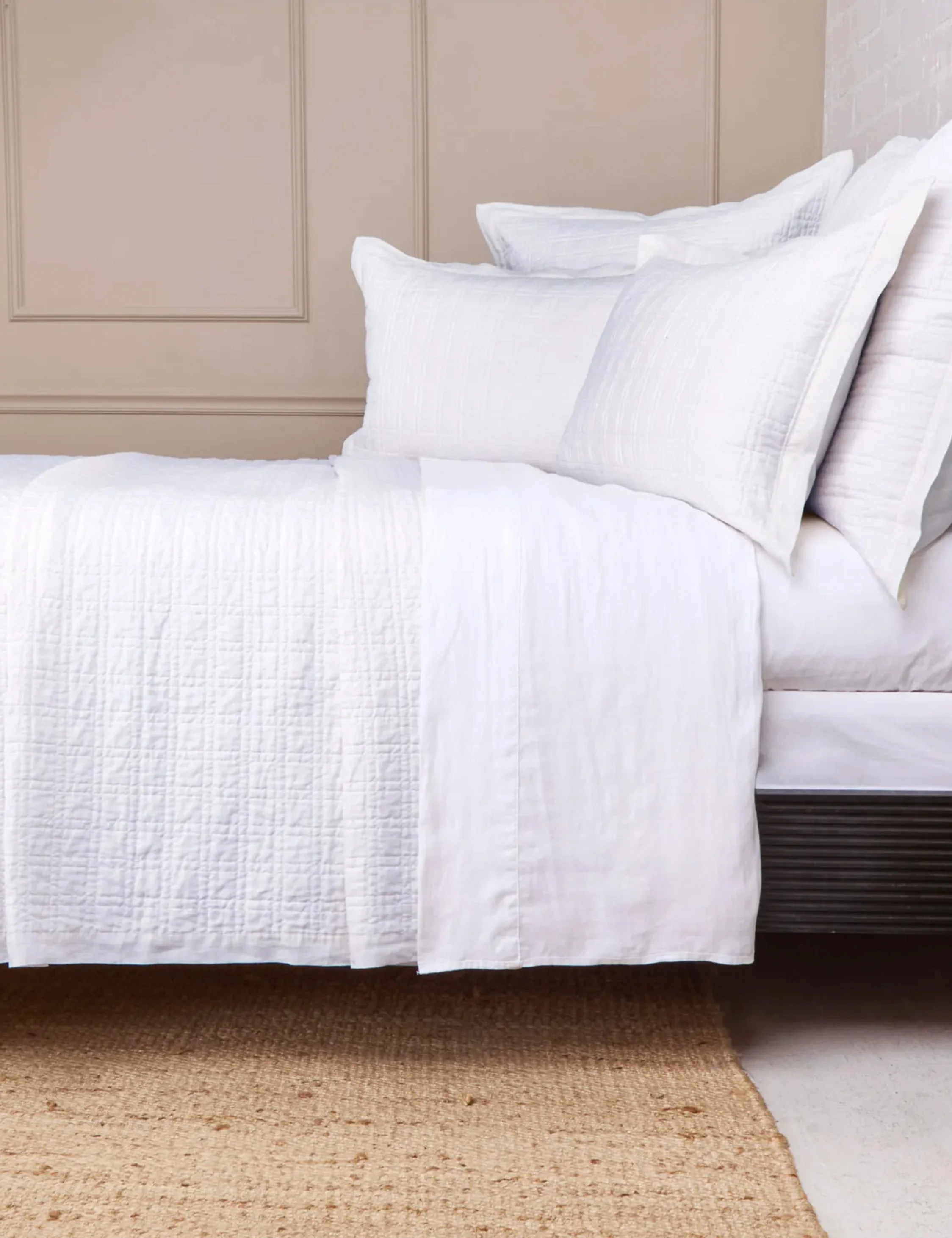 Owen Linen Cotton Coverlet by Pom Pom at Home - Image 8