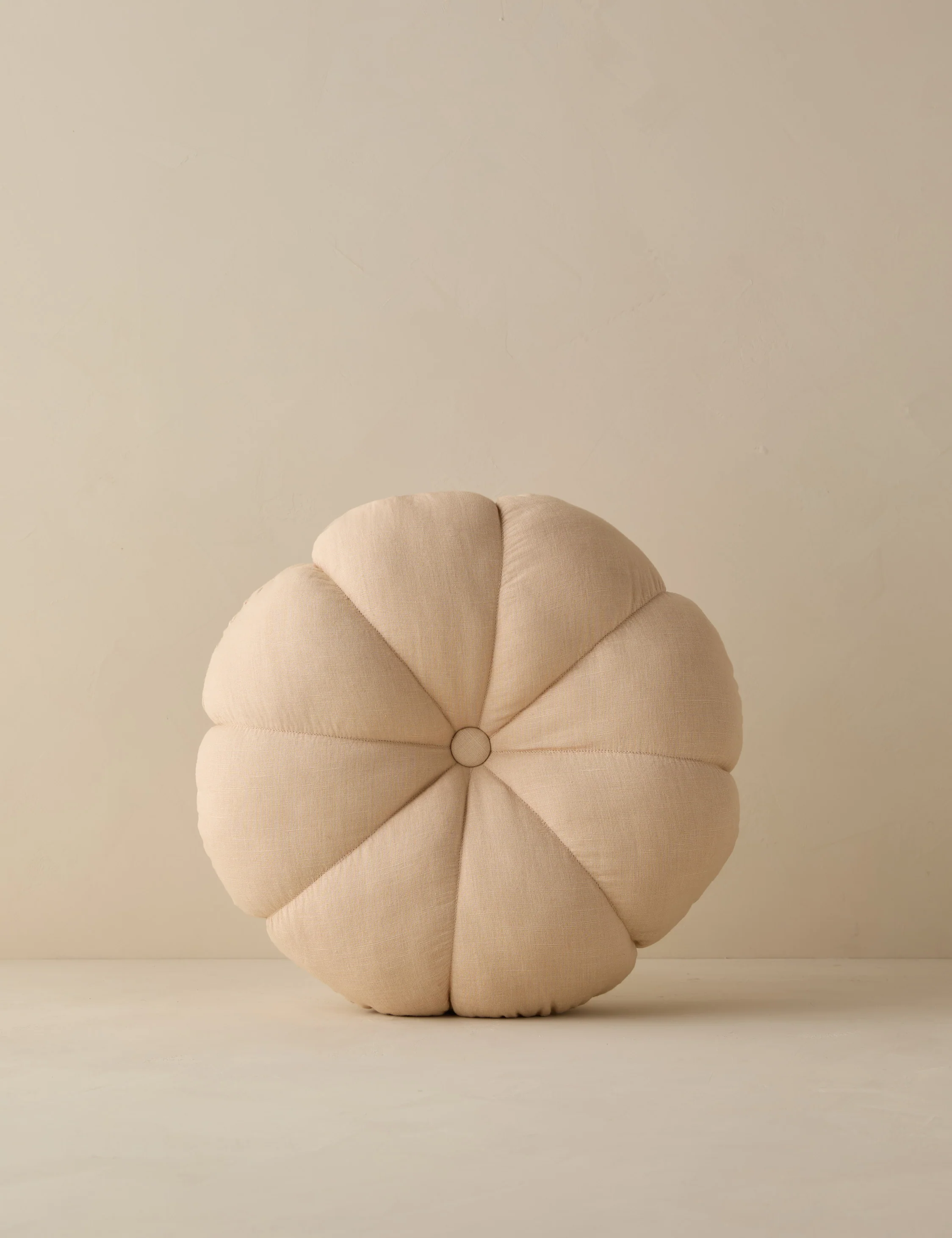 Padou Linen Cotton Round Pillow - Image 13