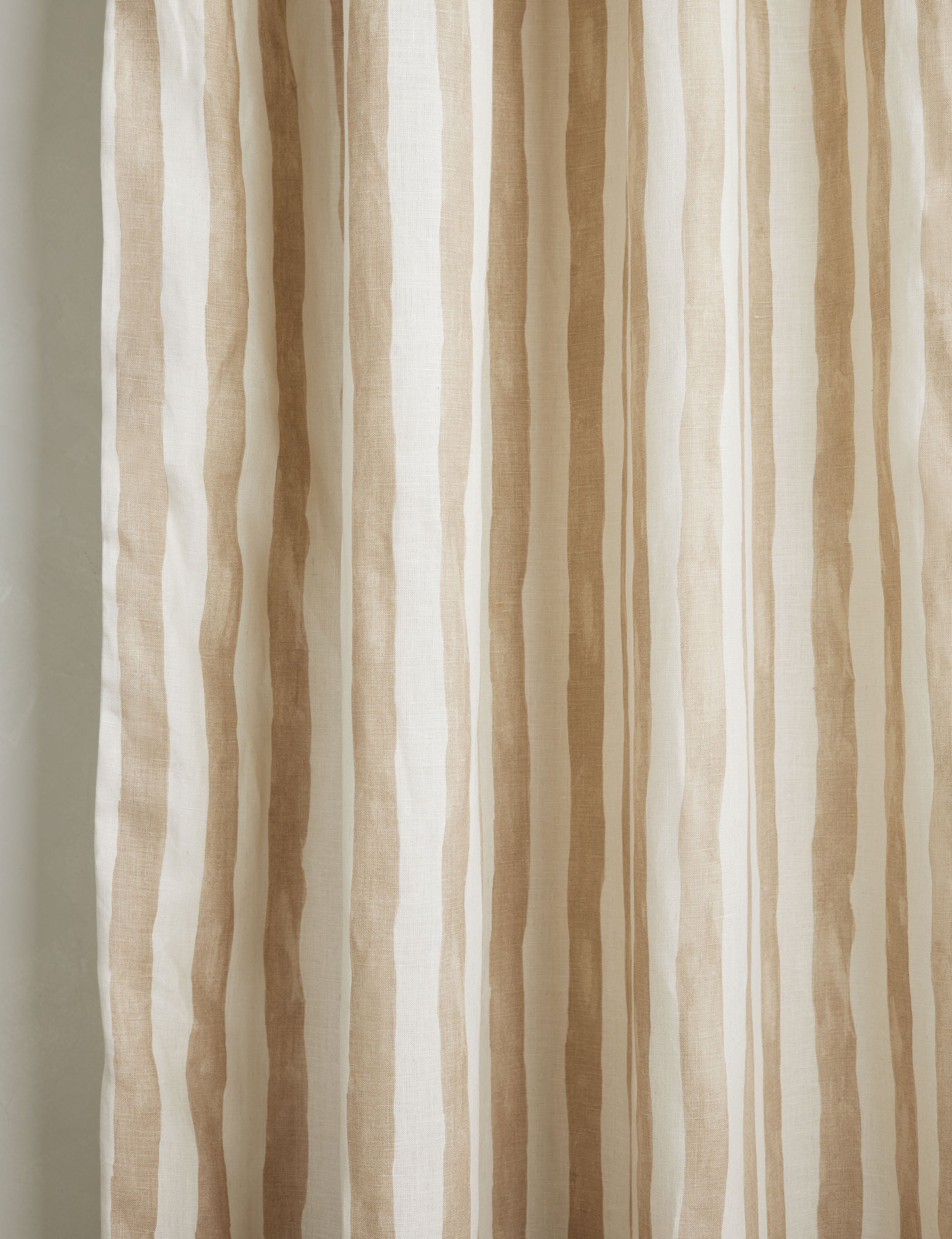 Painterly Stripe Linen Curtain Panel by Sarah Sherman Samuel - Image 7