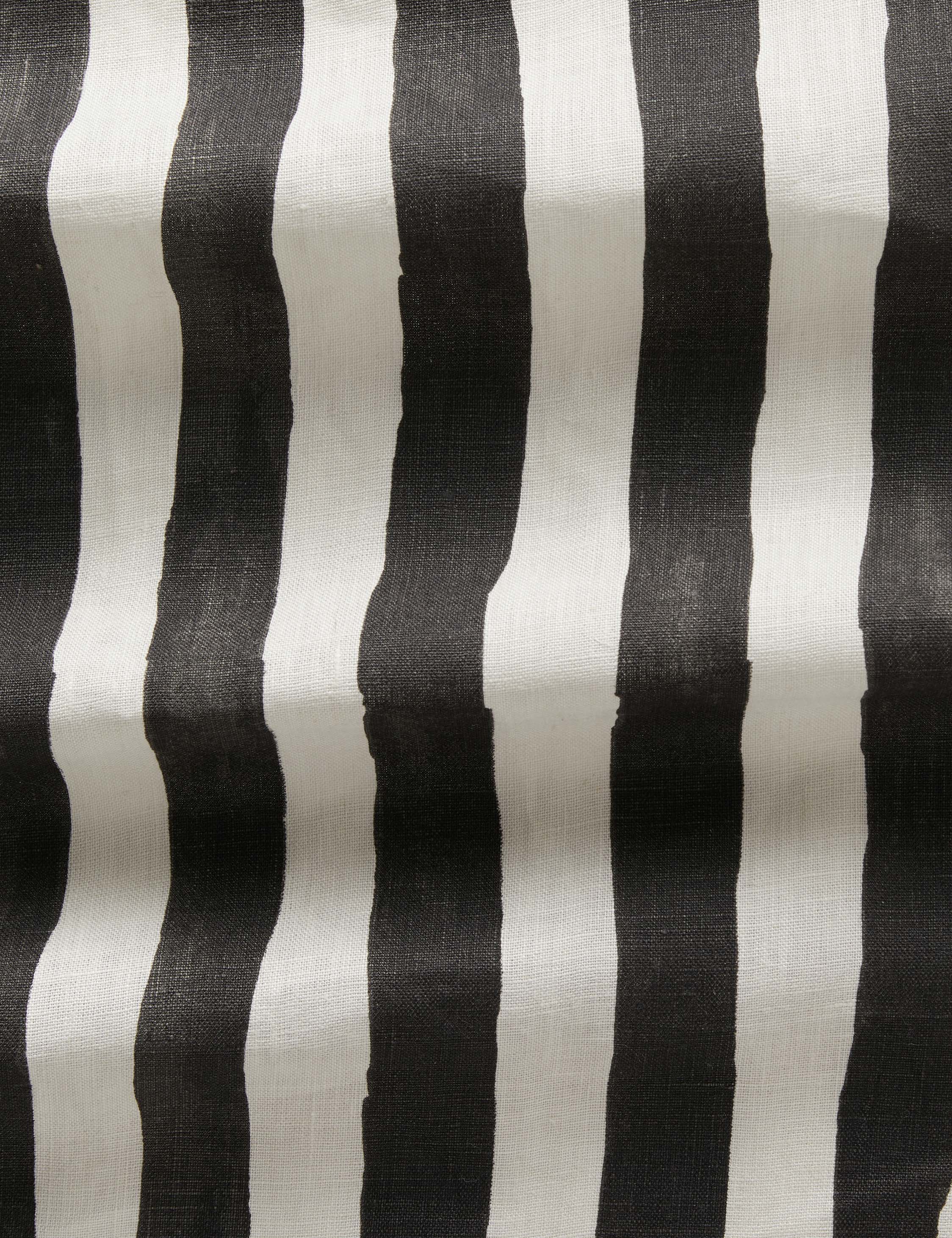 Painterly Stripe Linen Fabric by Sarah Sherman Samuel - Image 20