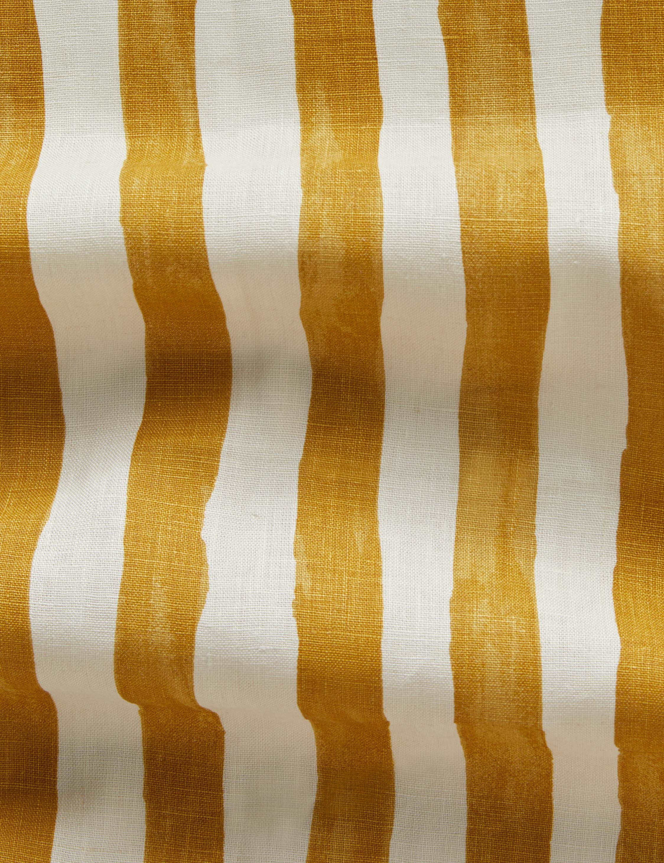 Painterly Stripe Linen Fabric by Sarah Sherman Samuel - Image 3