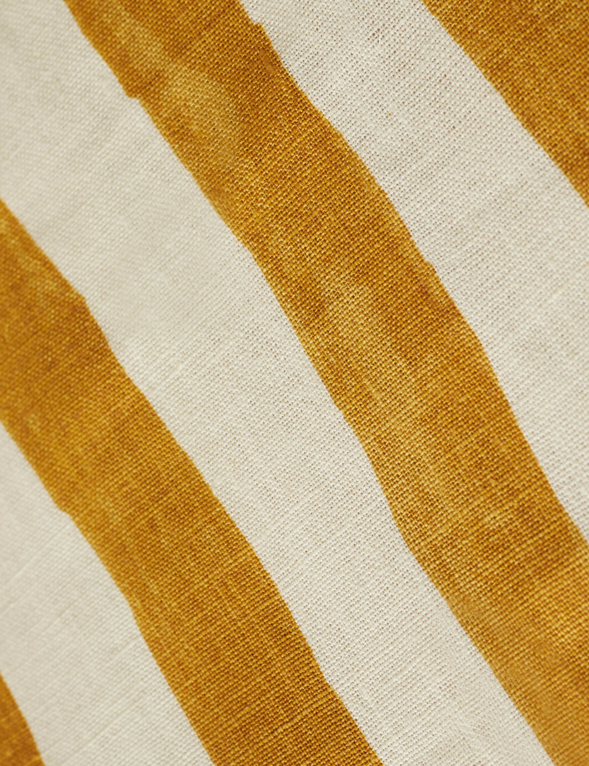 Painterly Stripe Linen Fabric by Sarah Sherman Samuel - Image 5