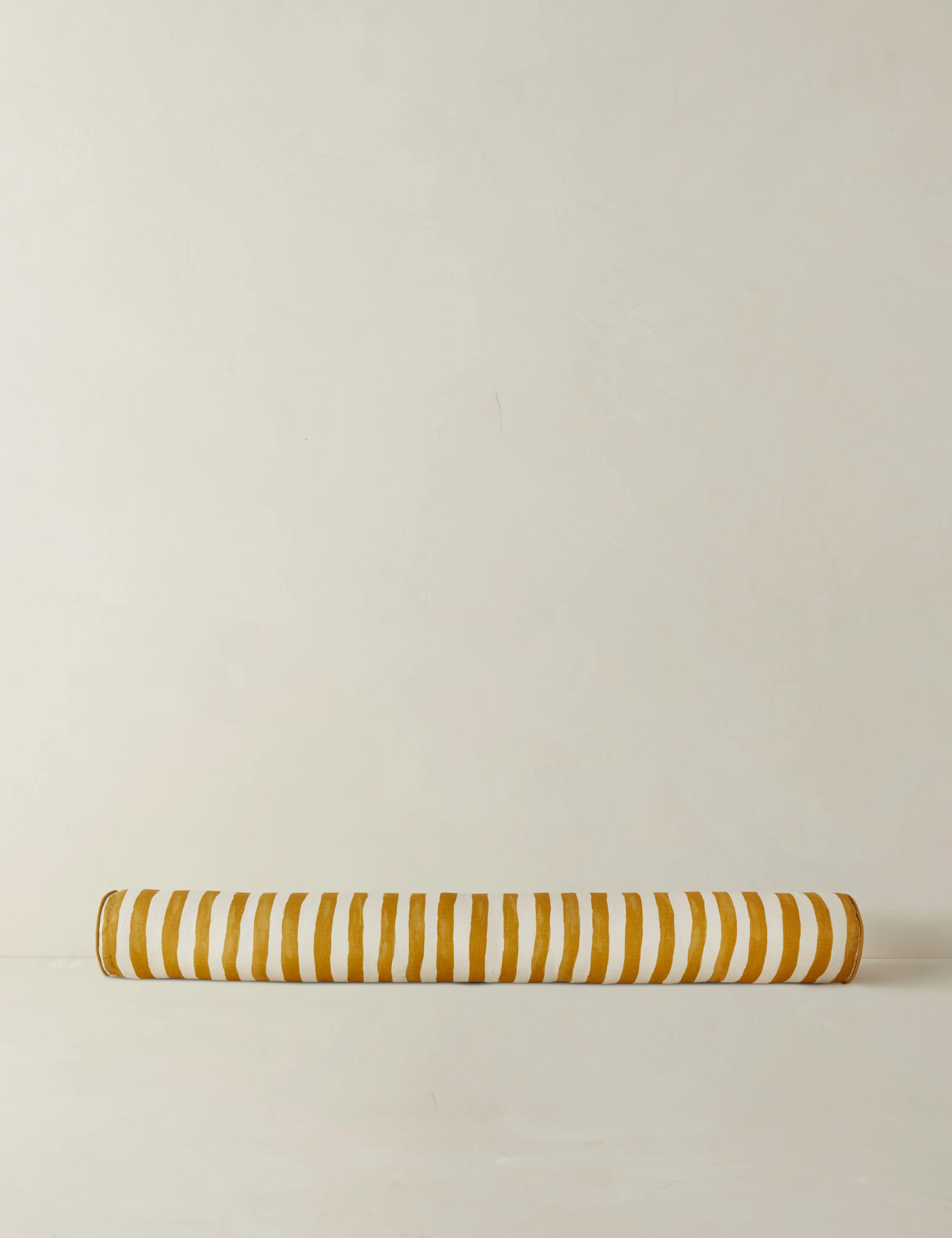 Painterly Stripe Linen Long Bolster Pillow by Sarah Sherman Samuel - Image 3
