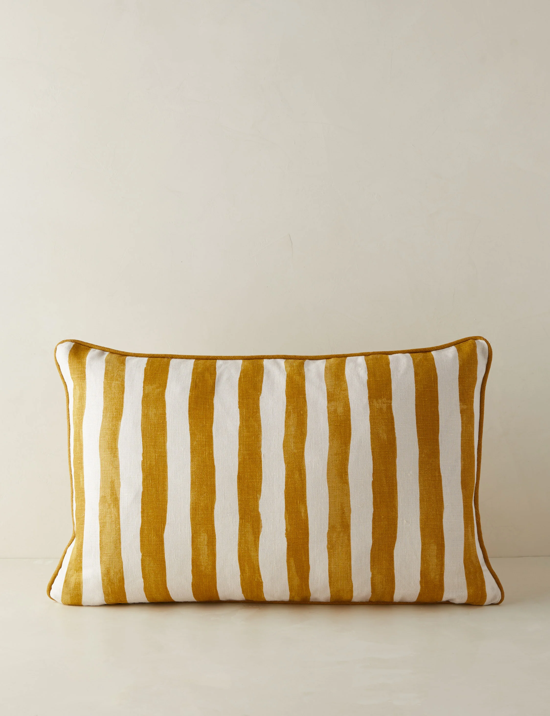 Painterly Stripe Linen Pillow by Sarah Sherman Samuel - Image 12