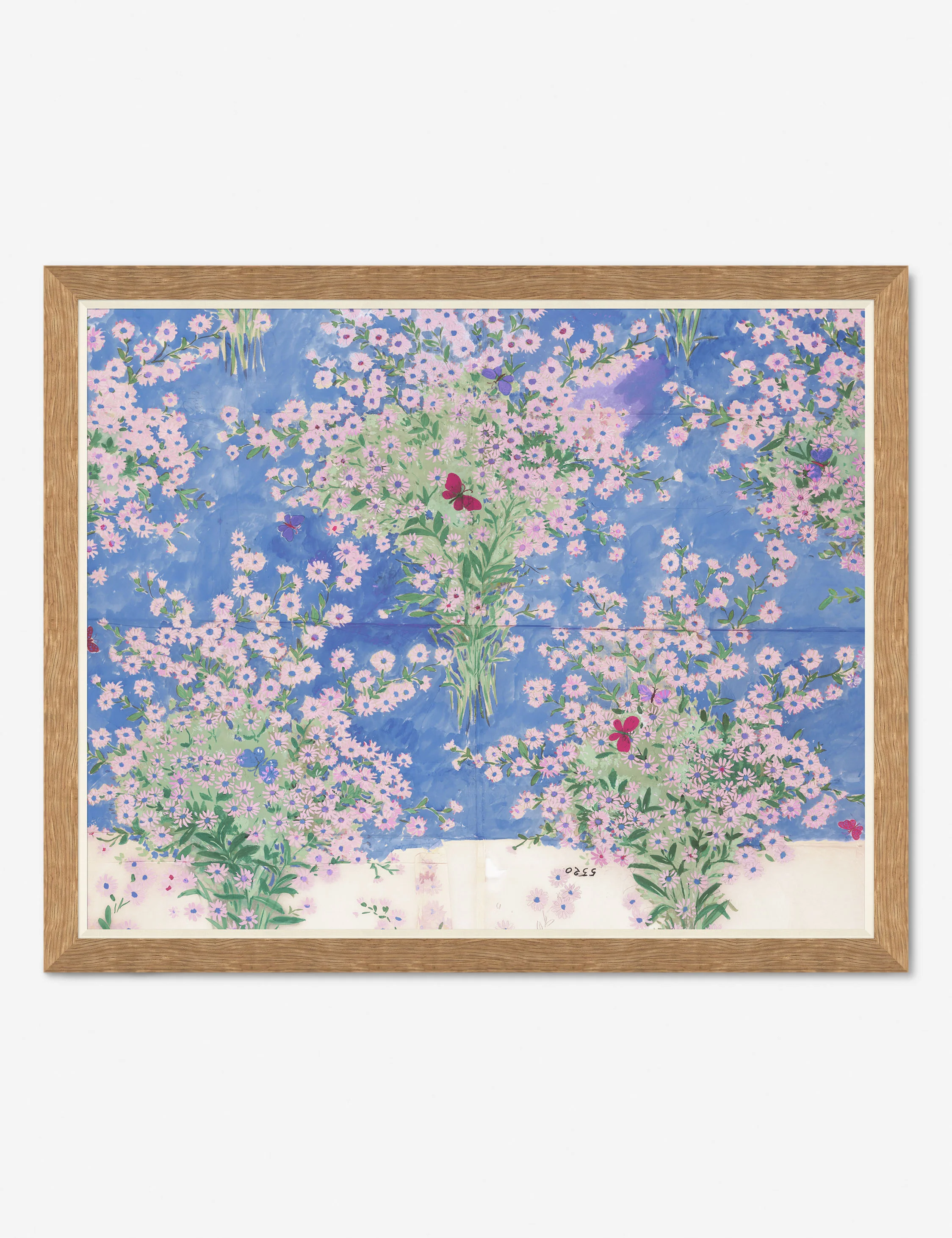 Papillons Et Margeurites Print by Paule Marrot - Image 2