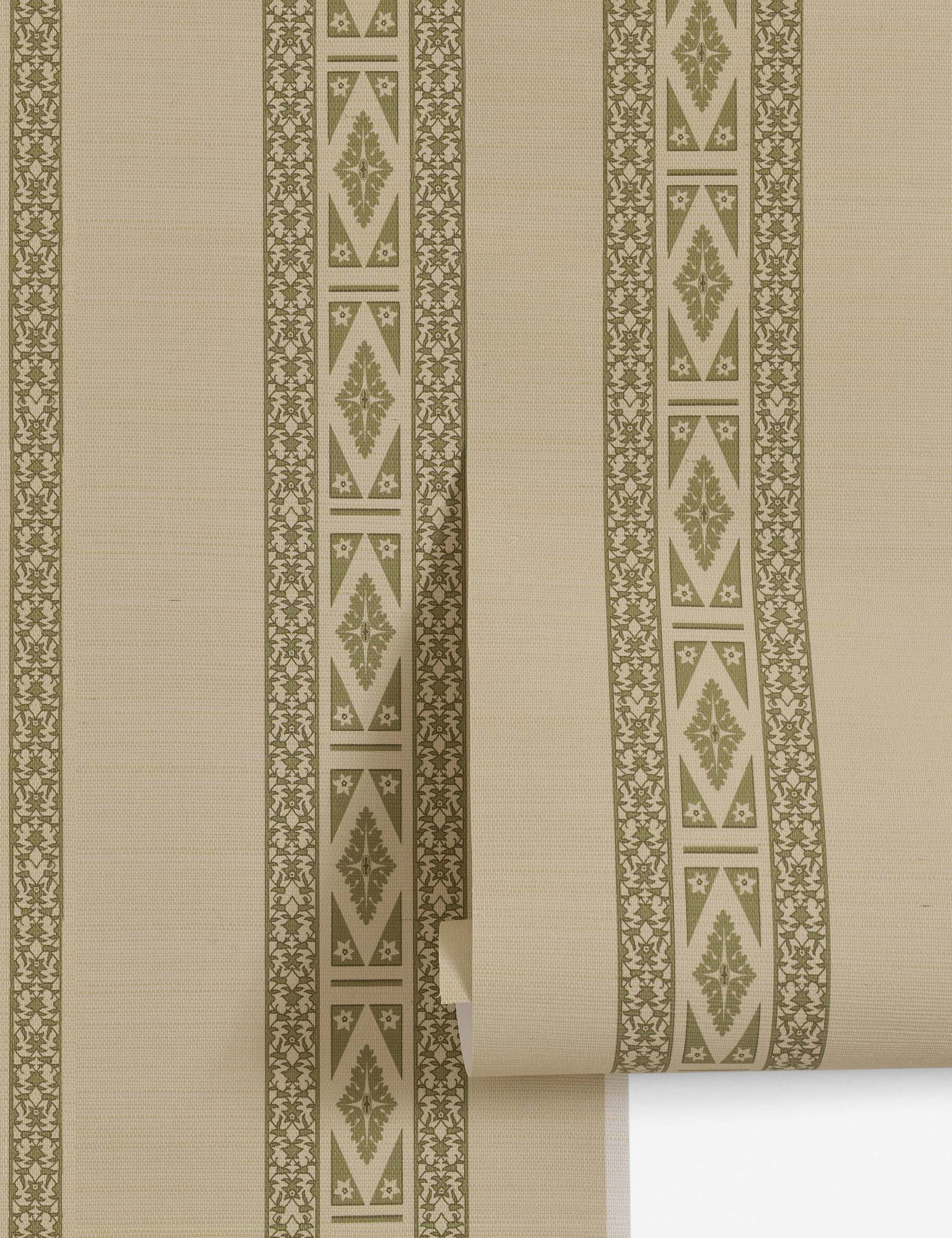 Paradiso Grasscloth Wallpaper by Jake Arnold - Image 2