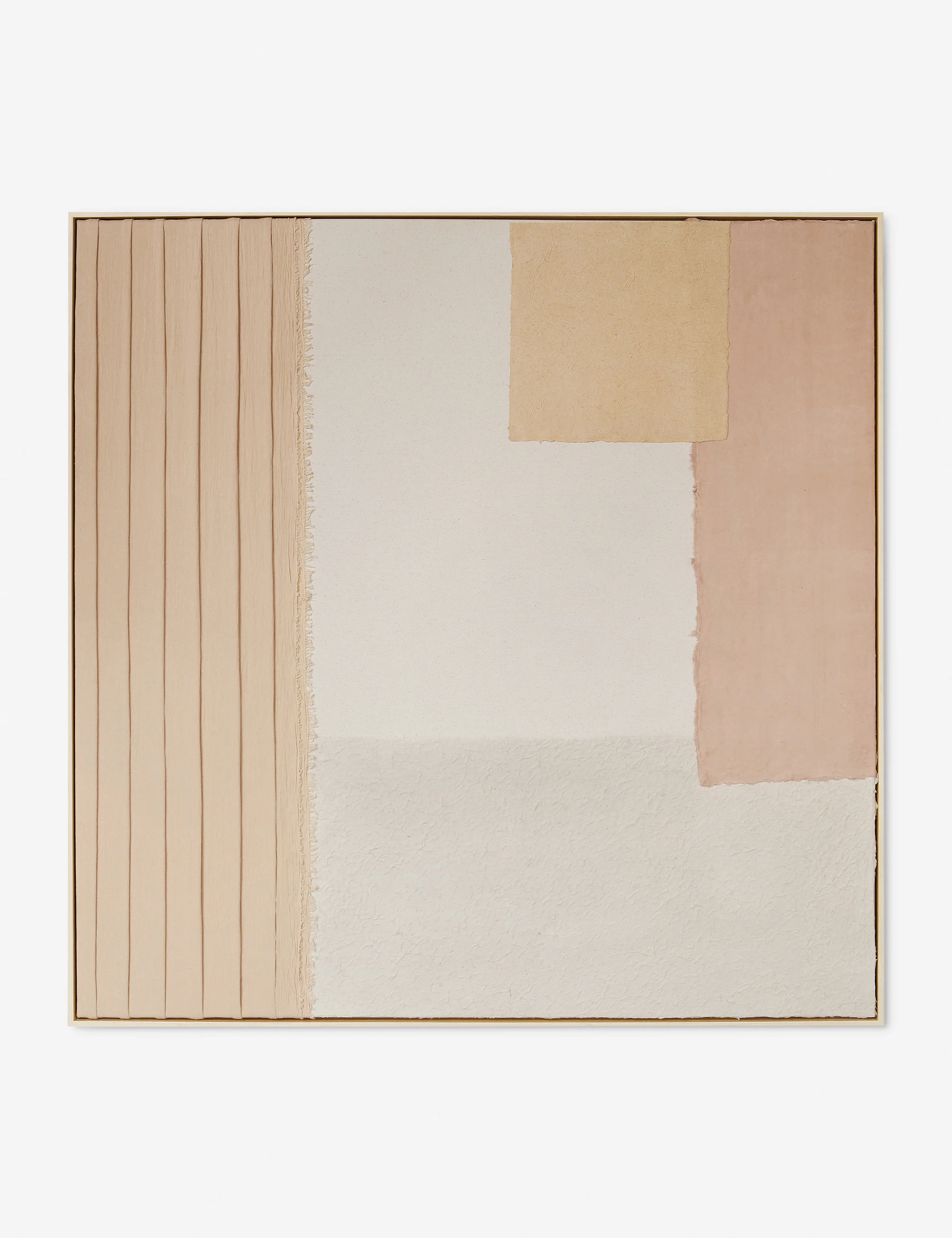 Patchwork Blush Wall Art by Visual Contrast - Image 2
