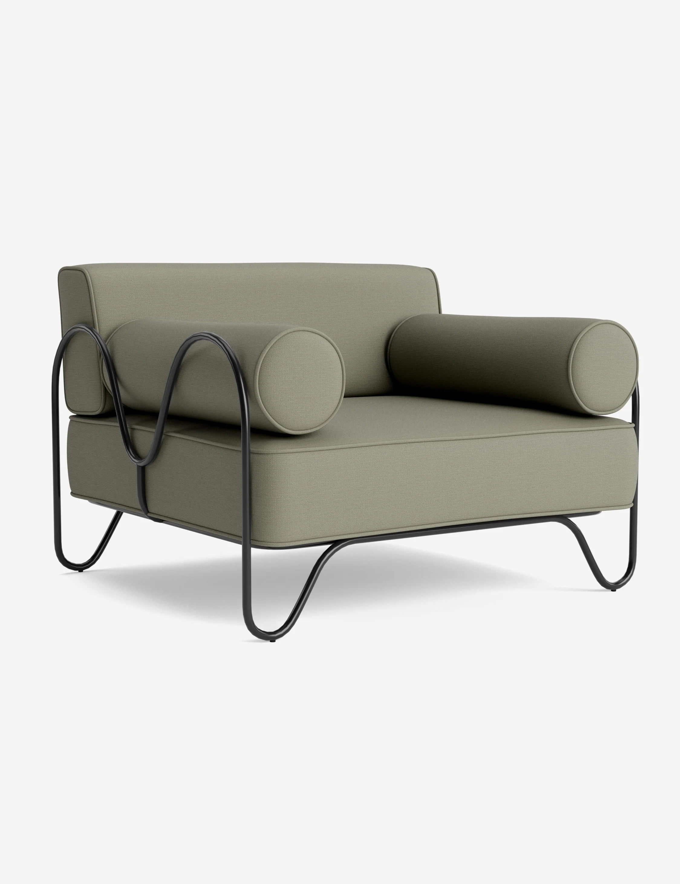 Peggy Outdoor Accent Chair Cushion by Sarah Sherman Samuel - Image 24