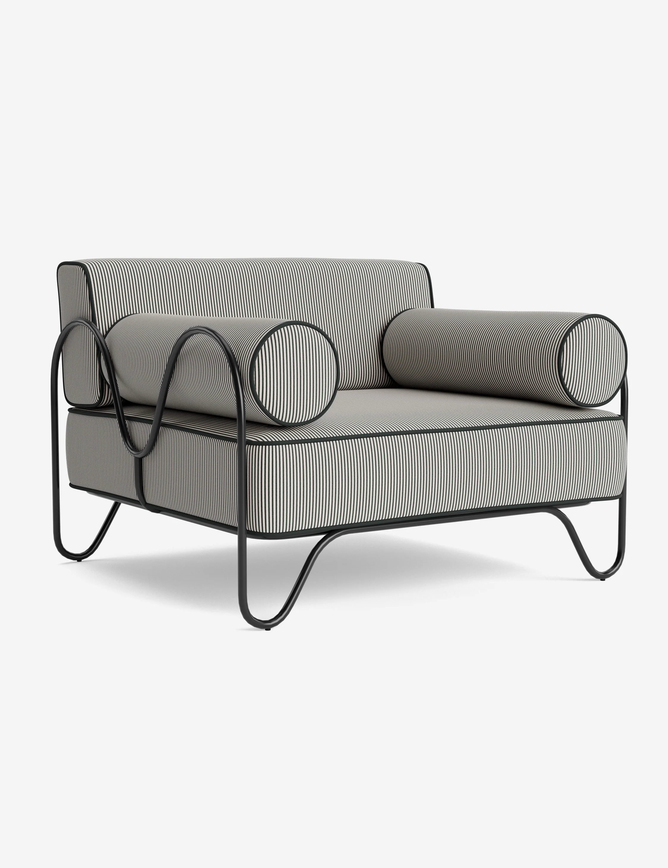 Peggy Outdoor Accent Chair Cushion by Sarah Sherman Samuel - Image 26