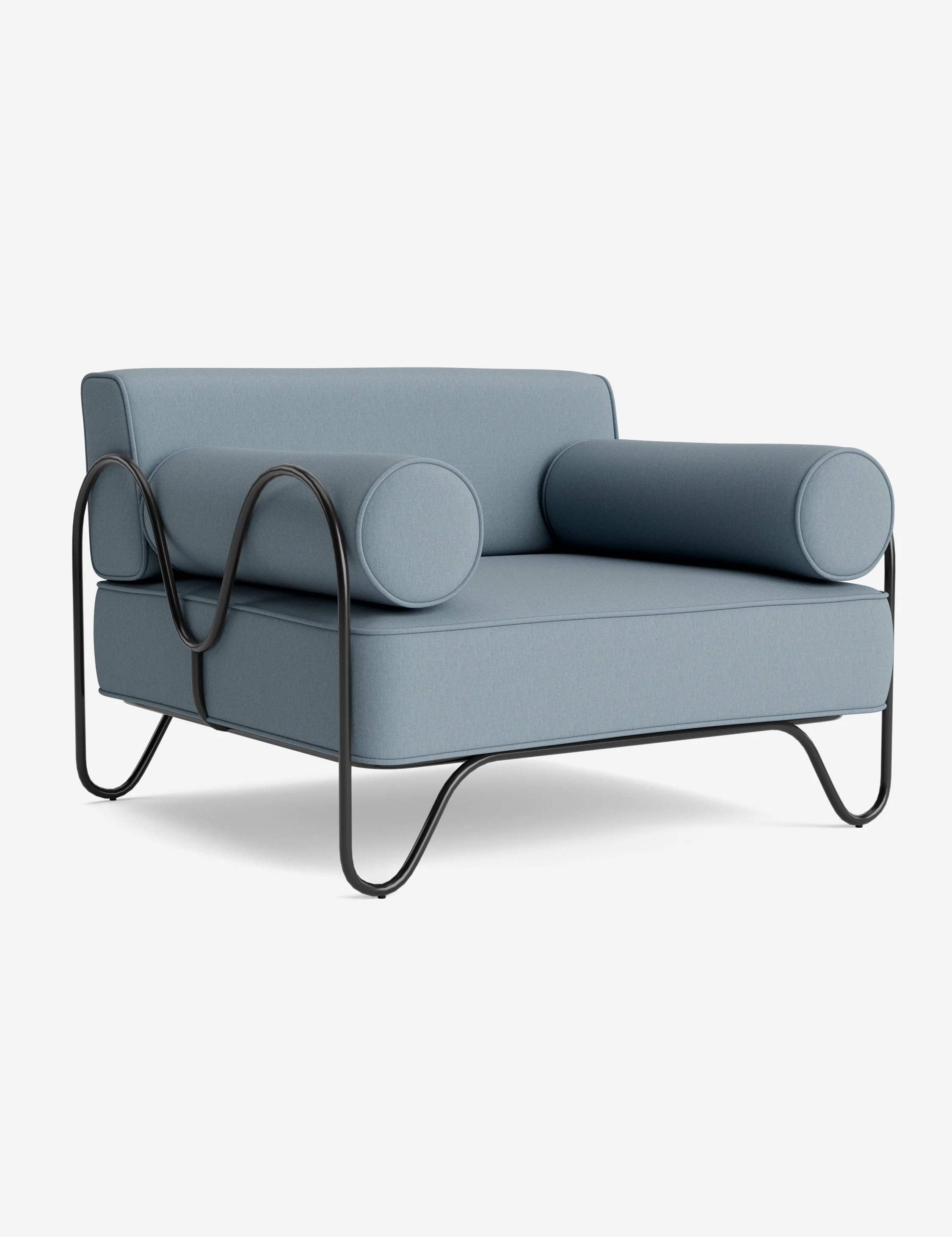 Peggy Outdoor Accent Chair Cushion by Sarah Sherman Samuel - Image 4