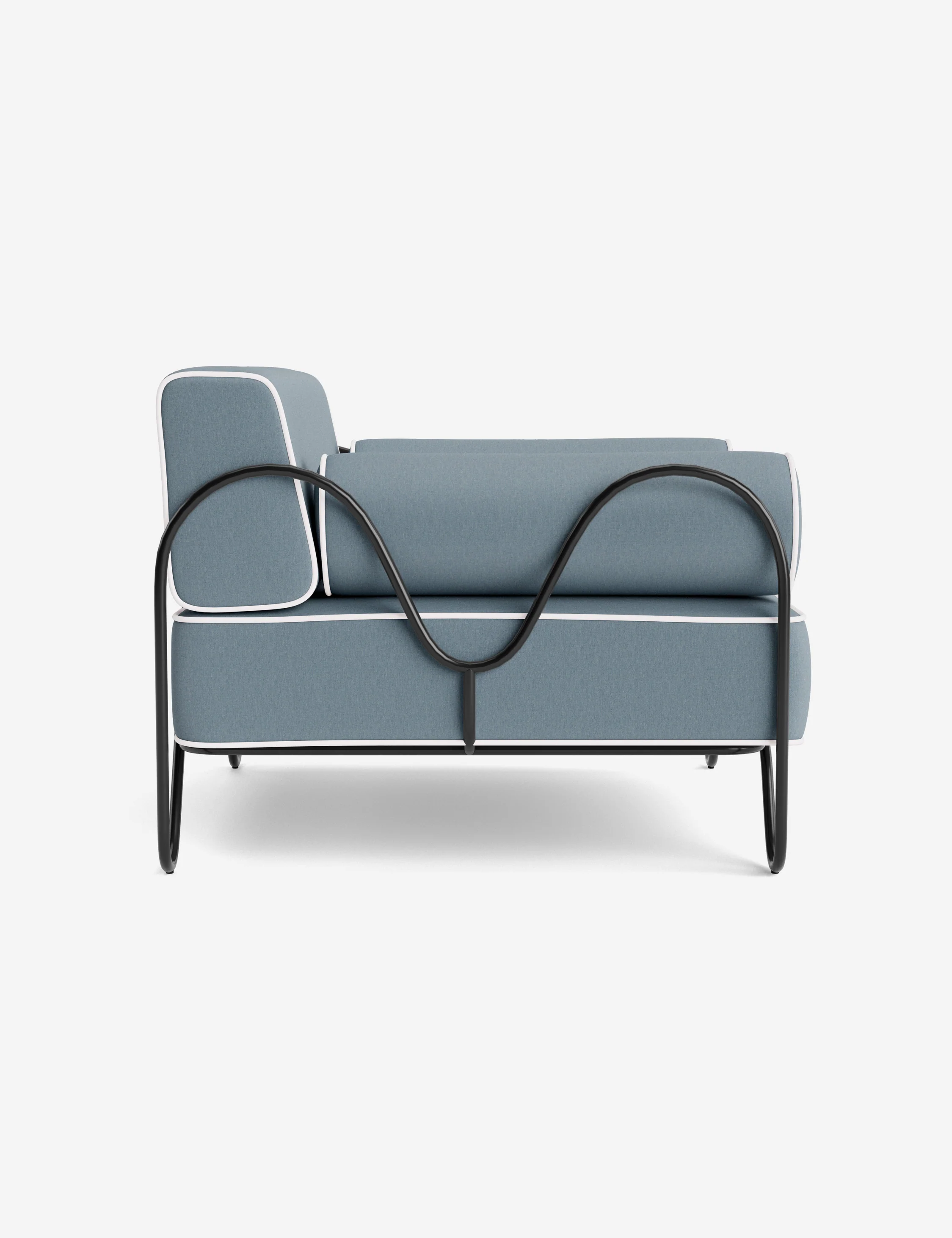 Peggy Outdoor Accent Chair Cushion by Sarah Sherman Samuel - Image 56