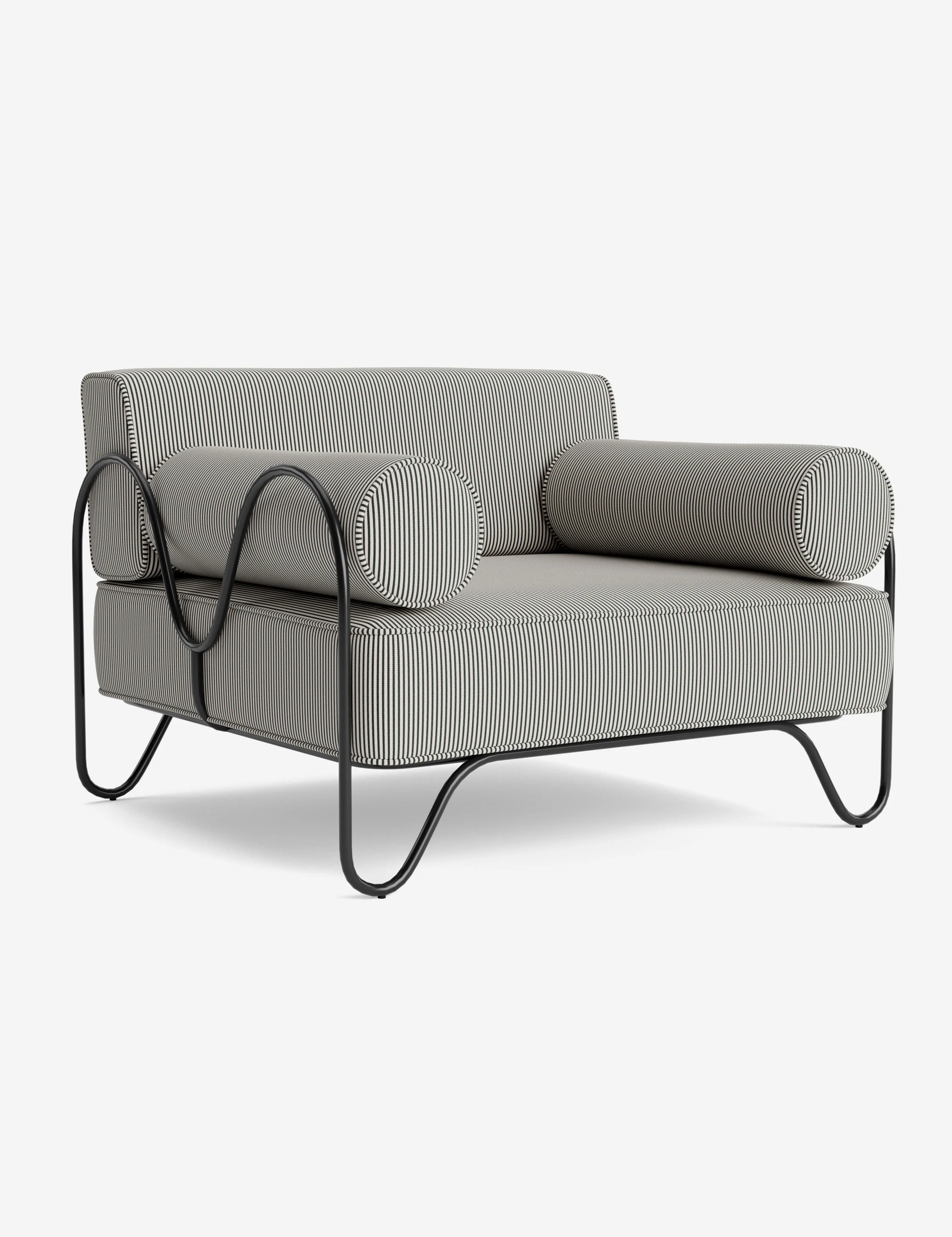 Peggy Outdoor Accent Chair Cushion by Sarah Sherman Samuel - Image 73