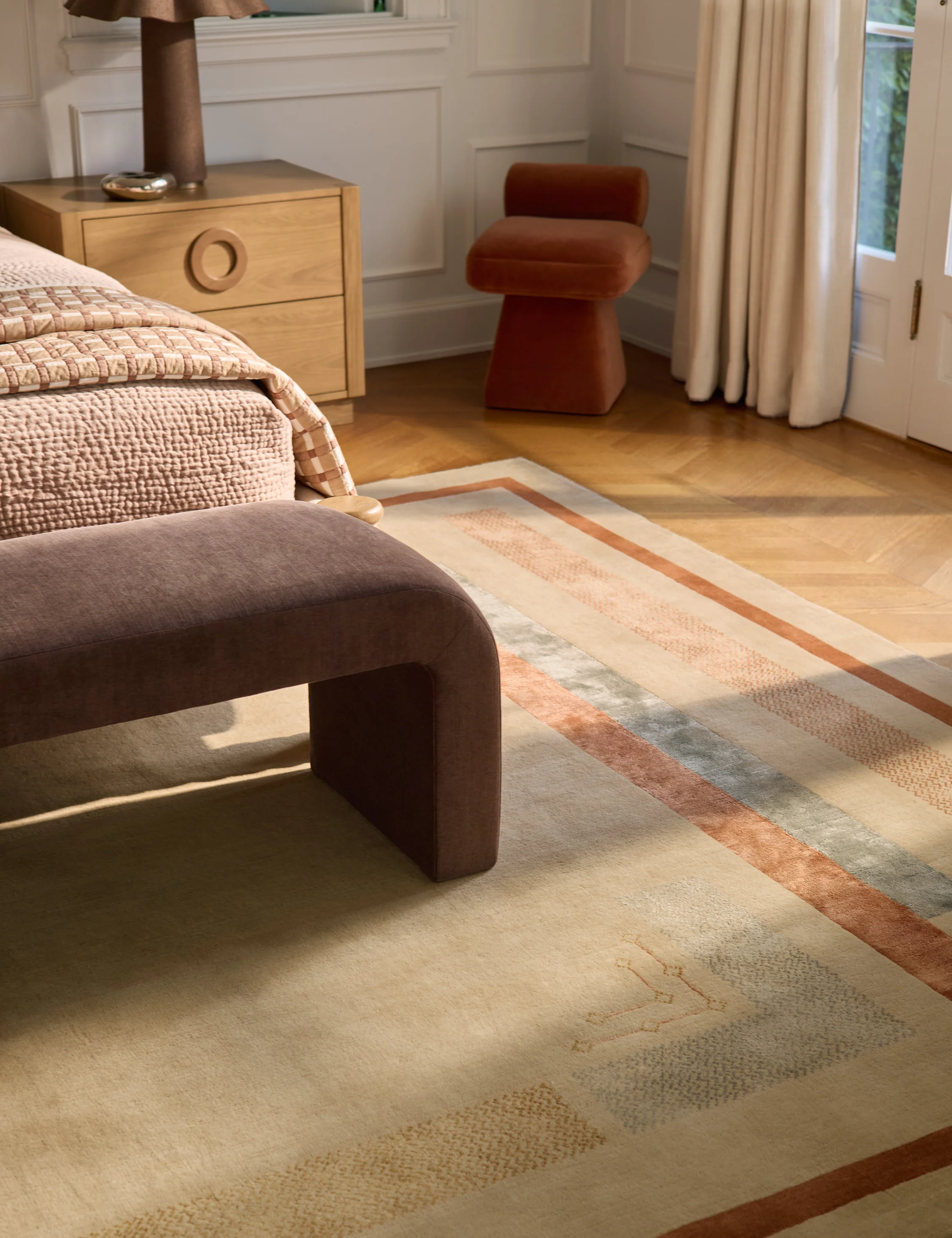 Pemberton Hand-Loomed Wool Blend Rug - Image 4