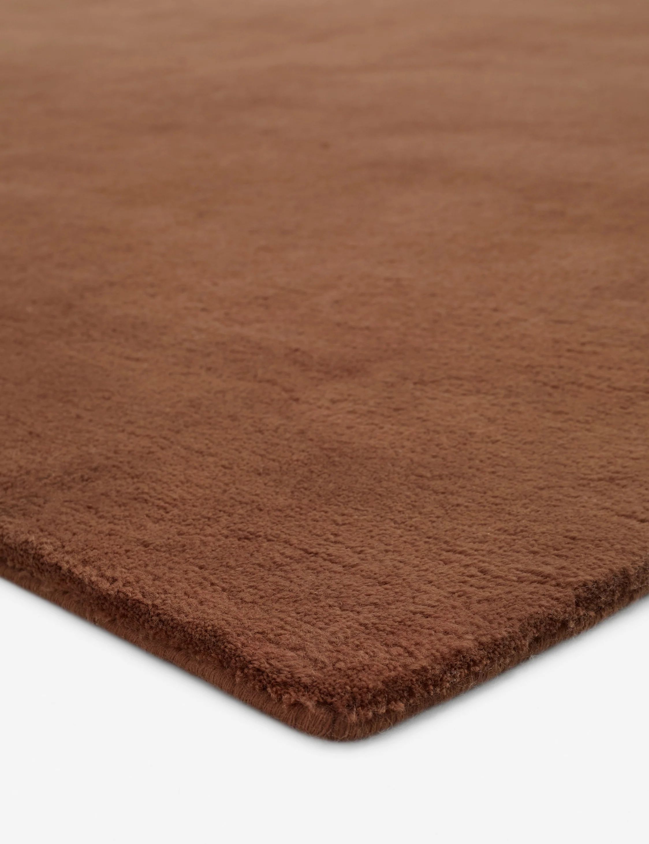 Perenne Hand-Loomed Wool Rug Swatch, Clay