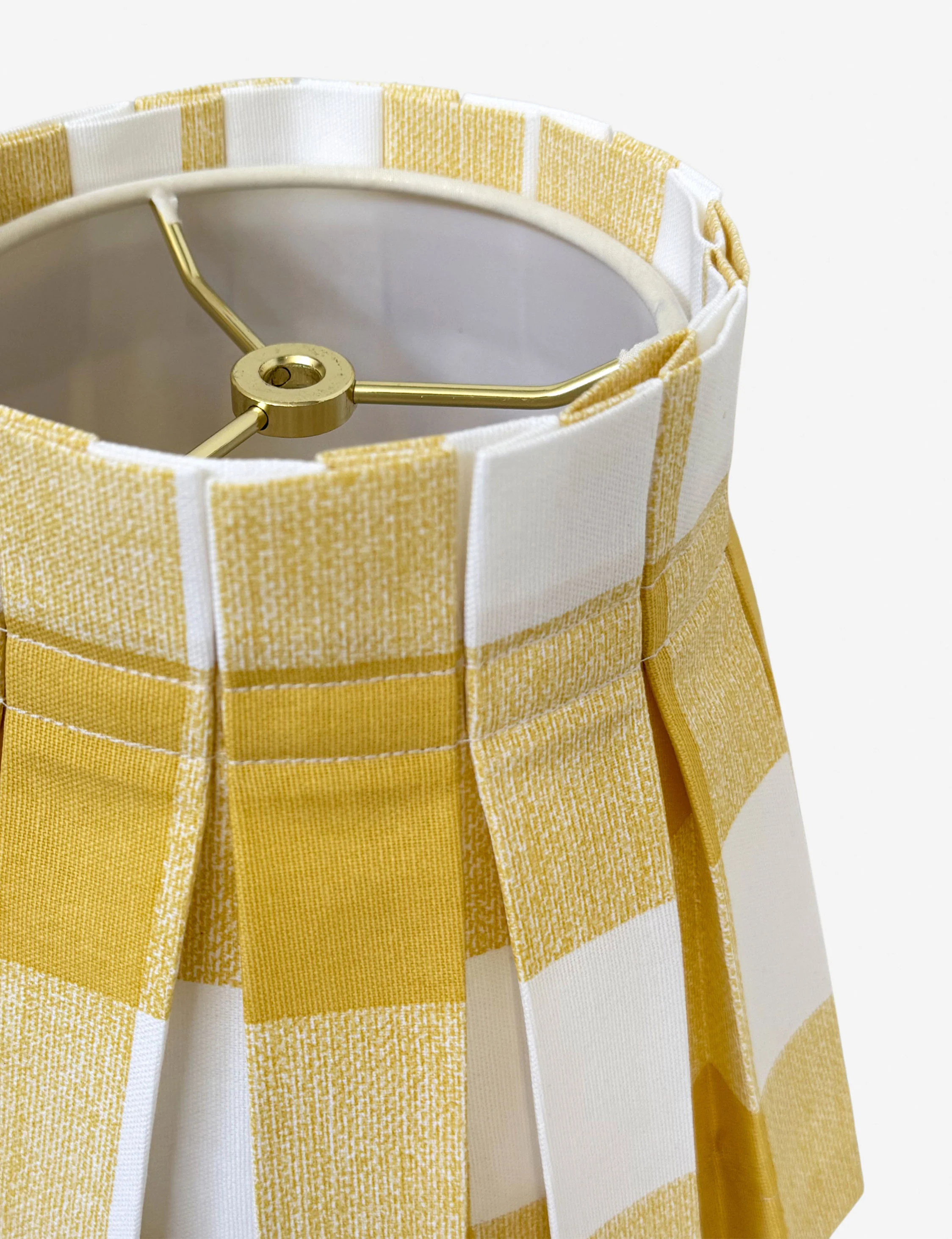 Plaid Classic Box Pleat Lampshade by Cielle Home - Image 12