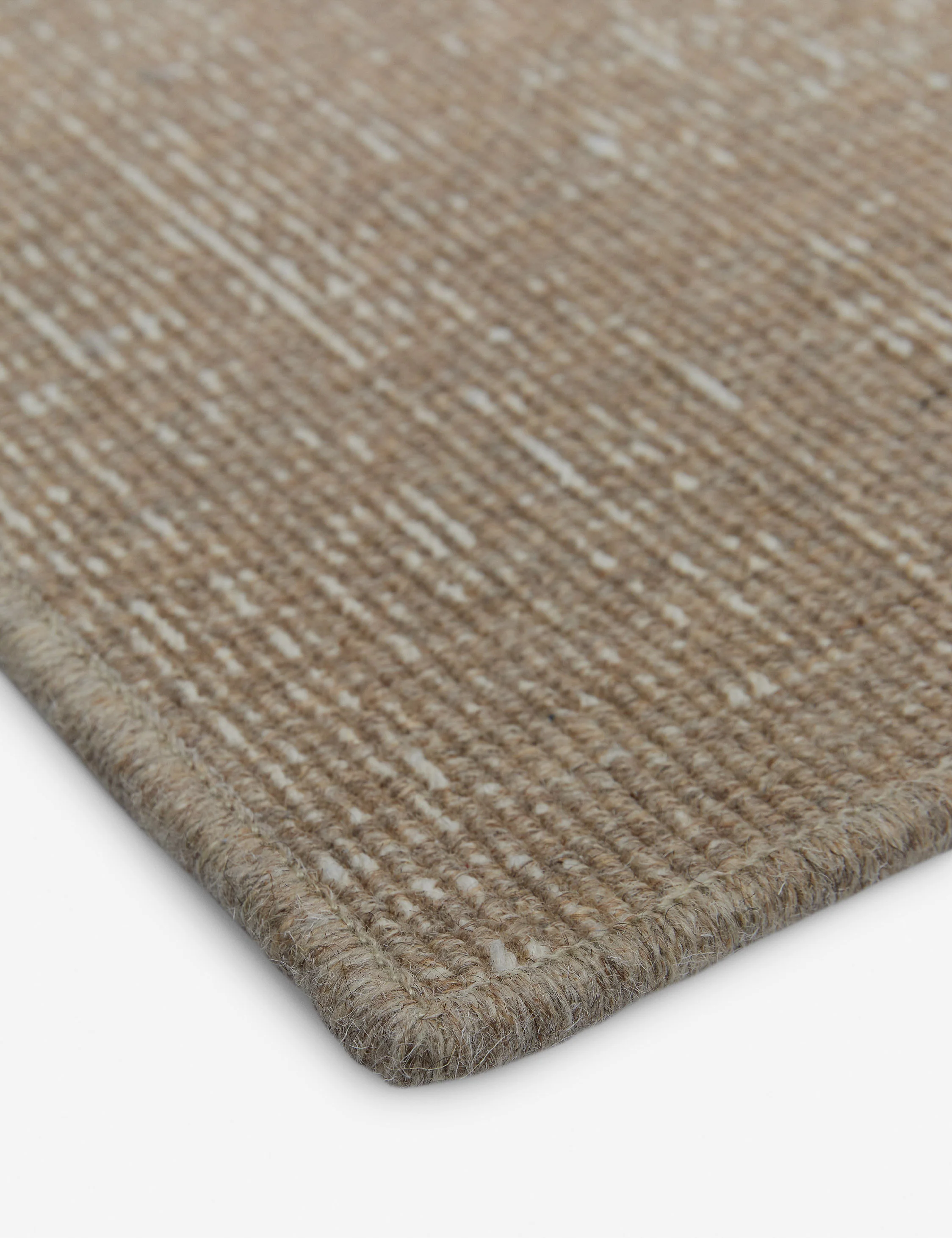 Custom Polina Flatweave Wool Rug, Weathered Oak - Image 2
