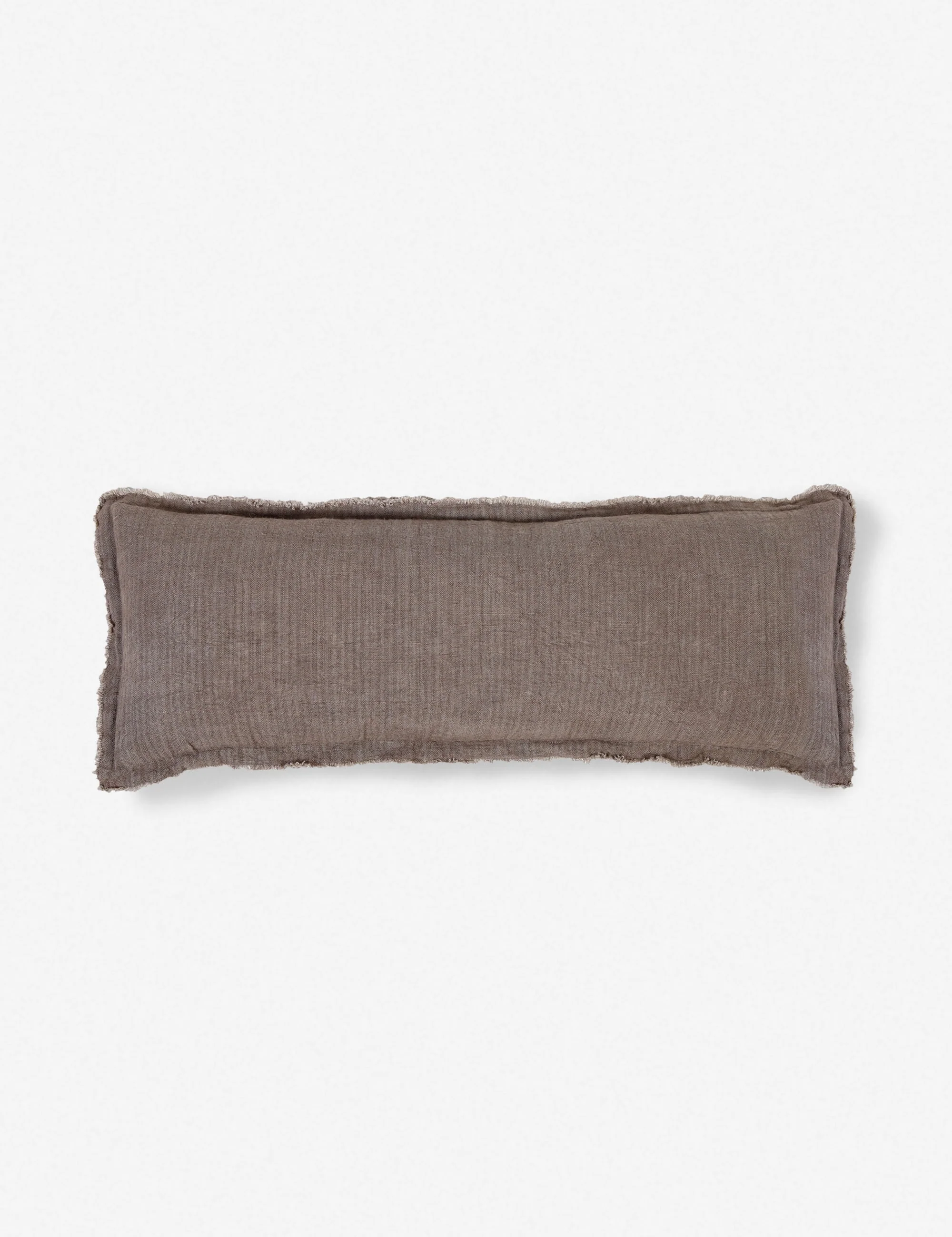 Laurel Stonewashed Linen Lumbar Pillow by Pom Pom at Home - Image 4