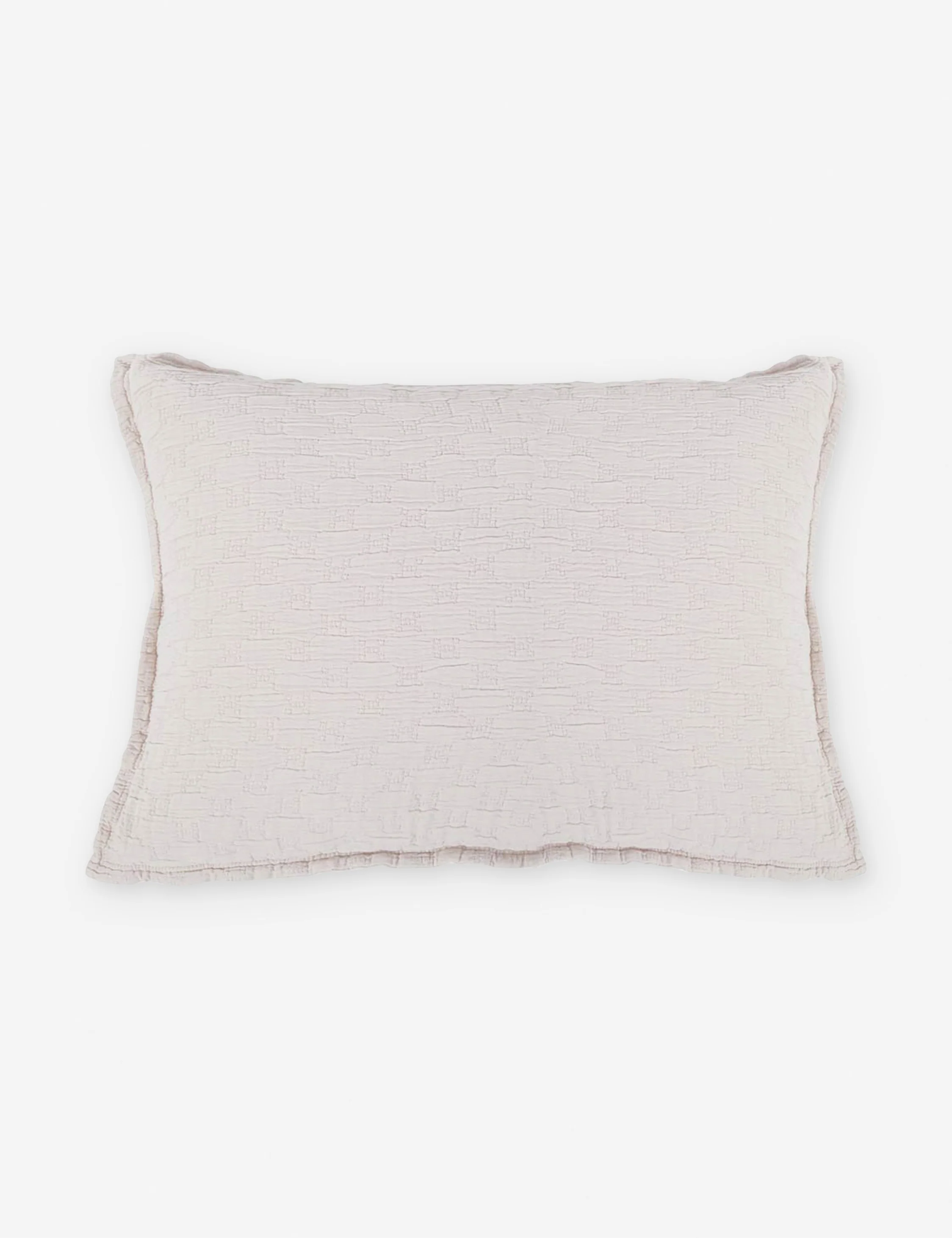 Ojai Cotton Matelassé Sham by Pom Pom at Home - Image 3