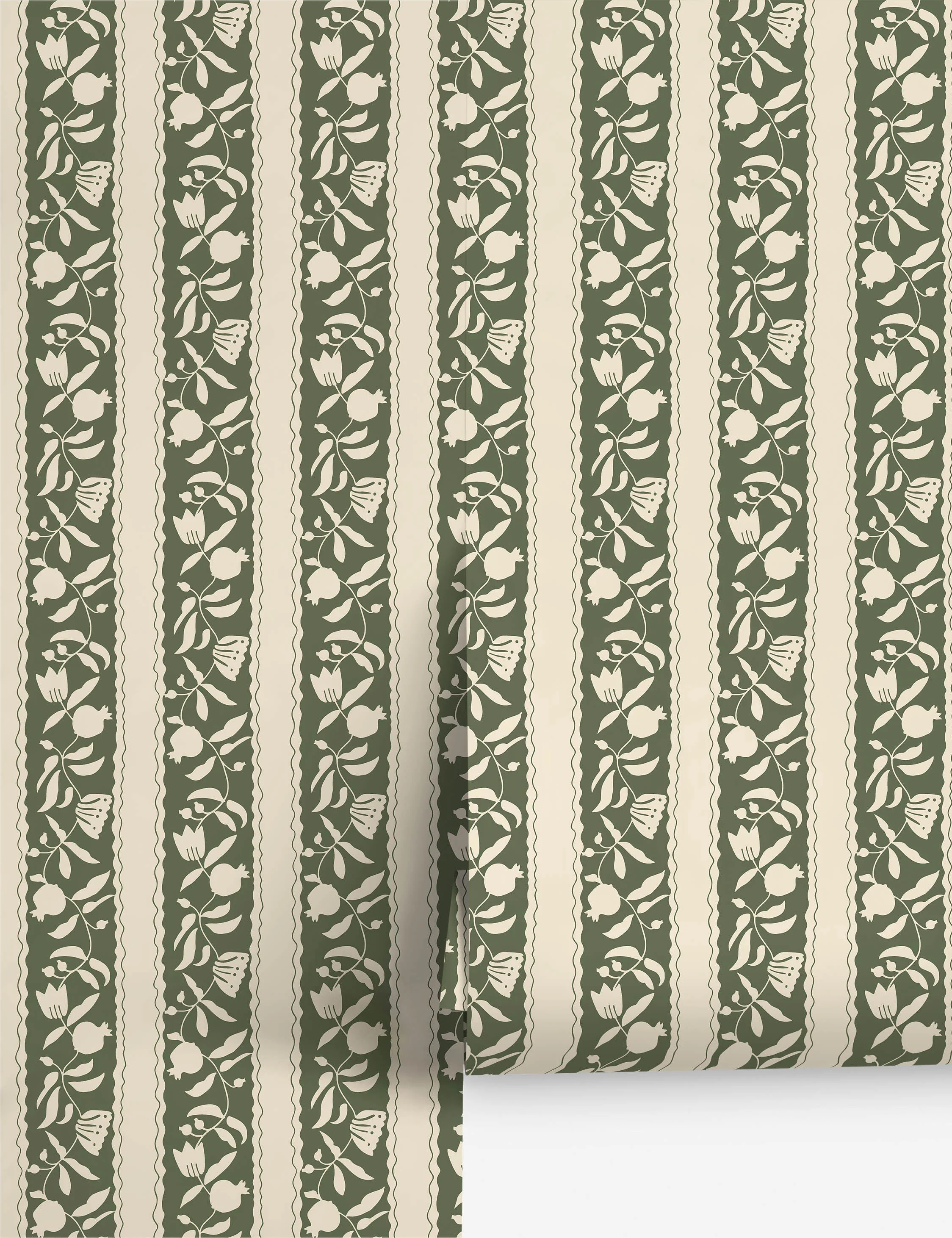 Pome Stripe Wallpaper by Sarah Sherman Samuel - Image 2