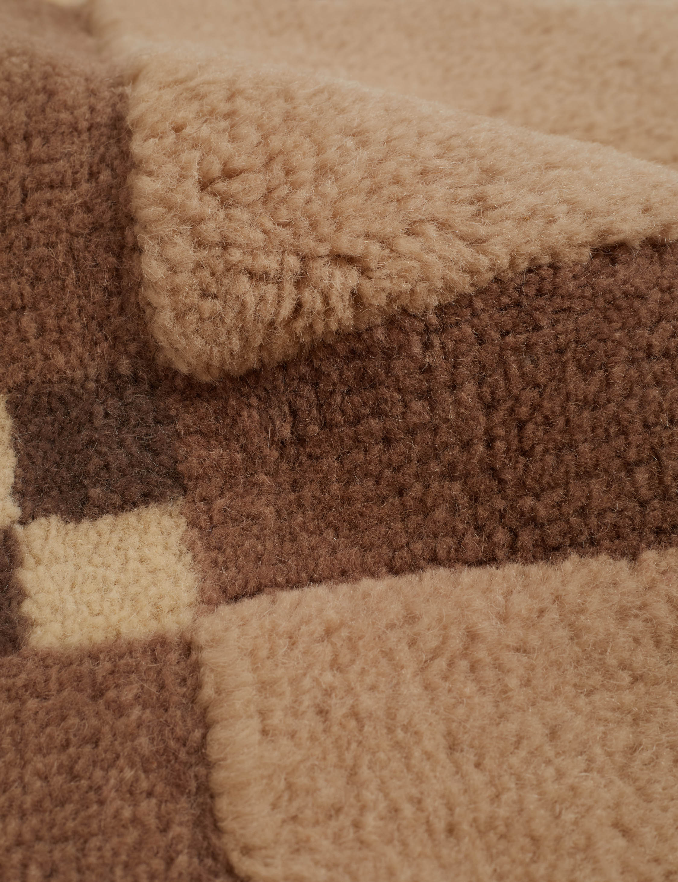 Popham Hand-Knotted Rug Swatch, Clay and Slate - Image 2
