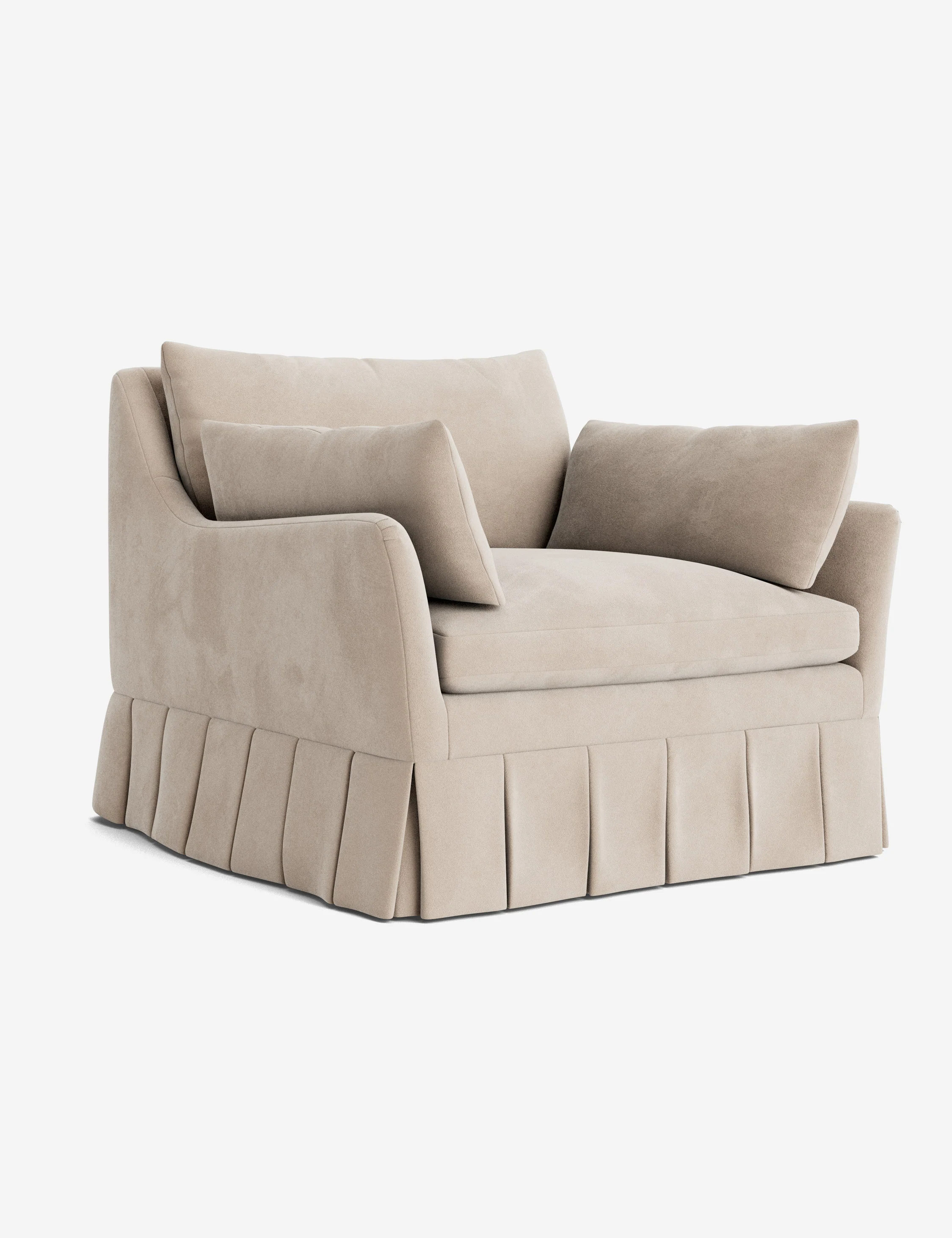 Portola Luxe Depth Pleated Chair - Image 119