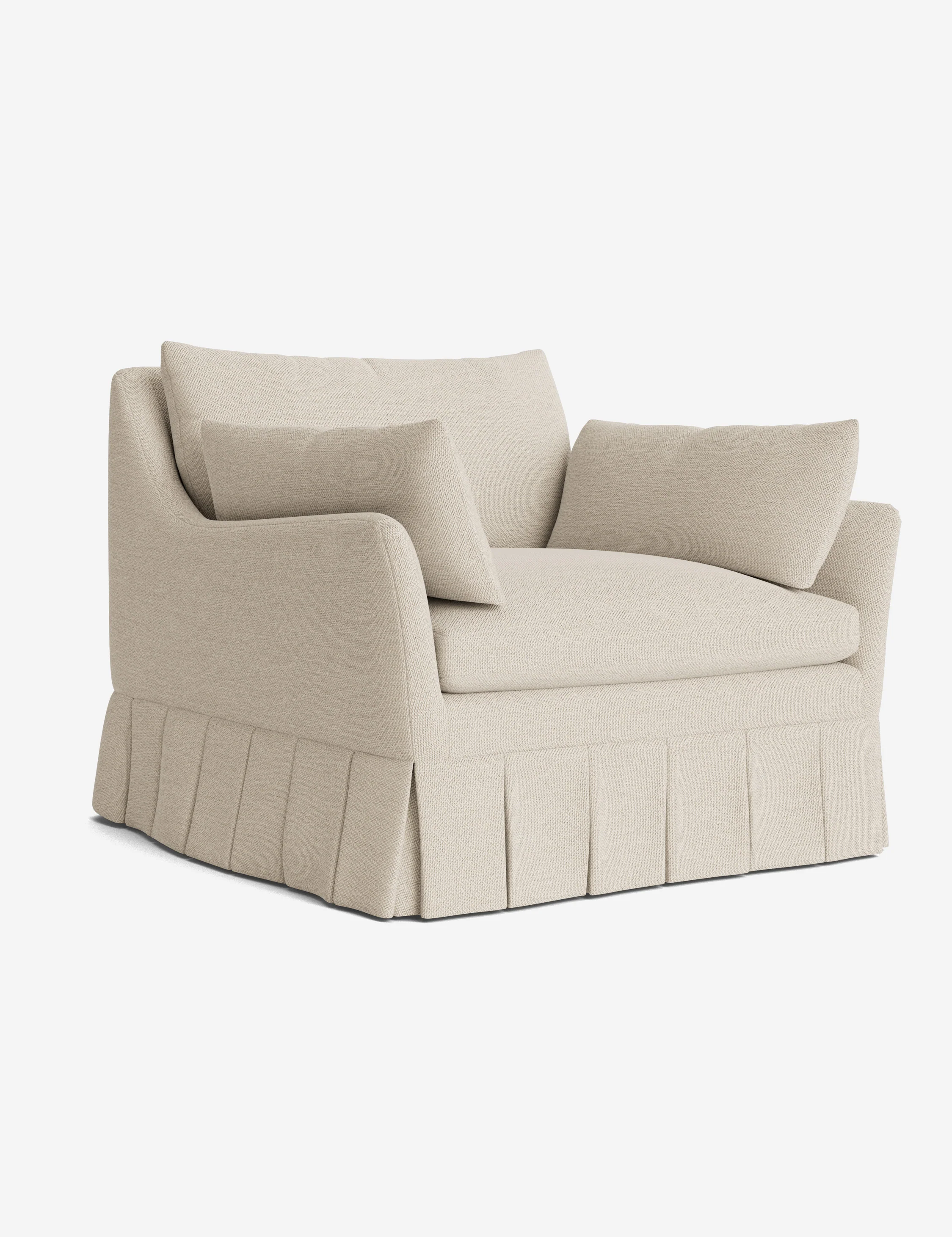 Portola Luxe Depth Pleated Chair - Image 31