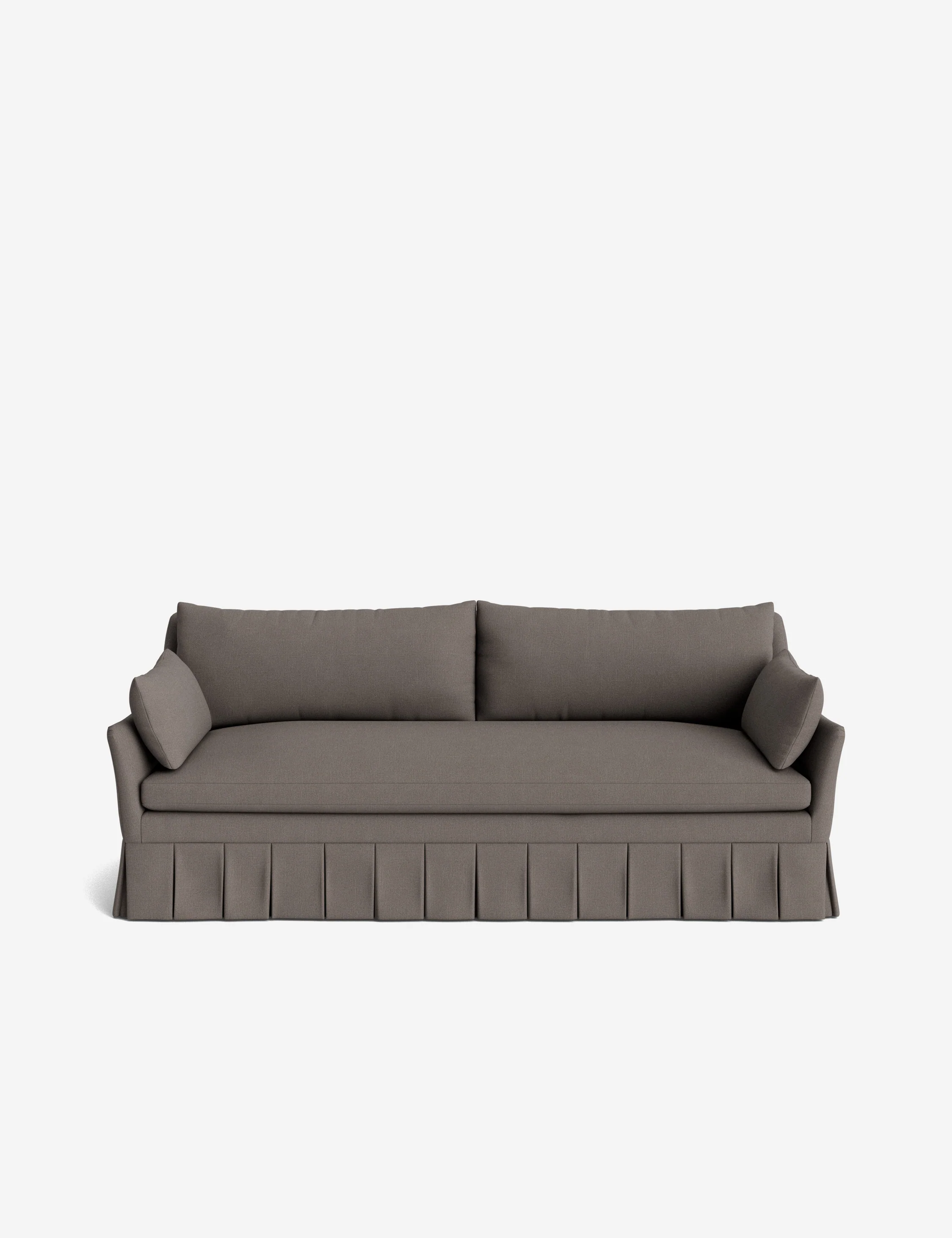 Portola Luxe Depth Pleated Sofa - Image 100